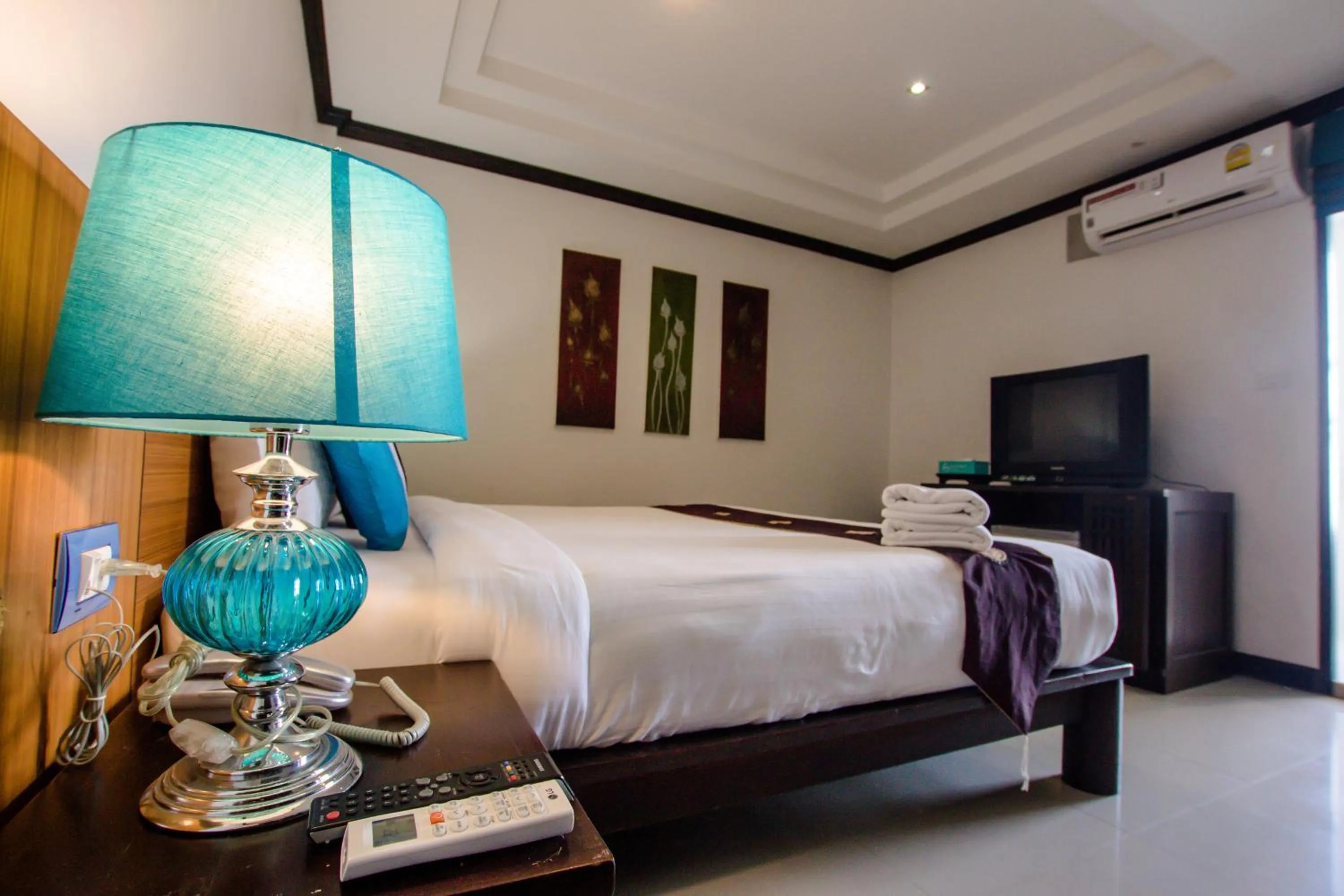 Bedroom, Bed in Queen Boutique Hotel Chaweng