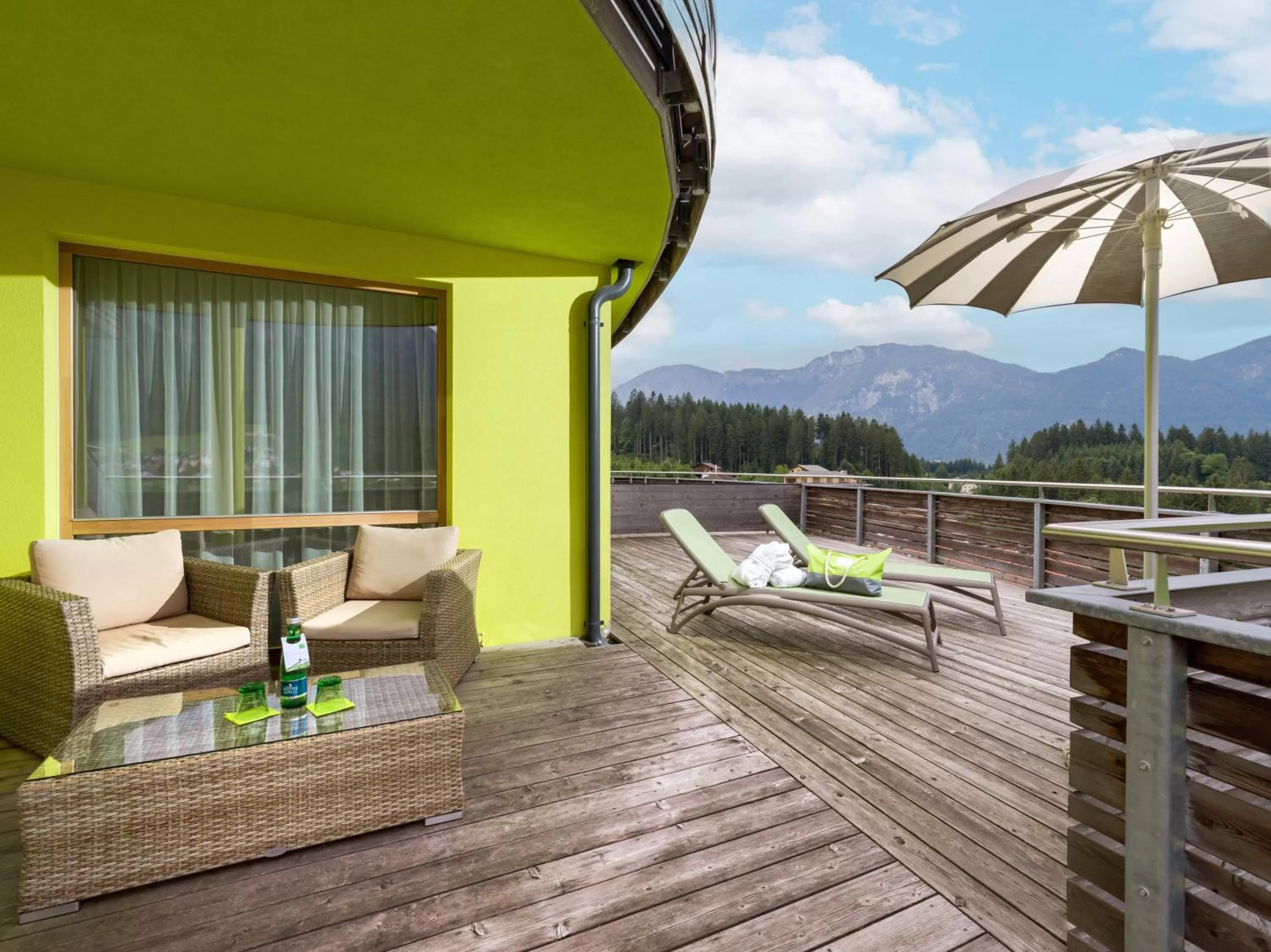Balcony/Terrace in DAS SIEBEN - Adults Only