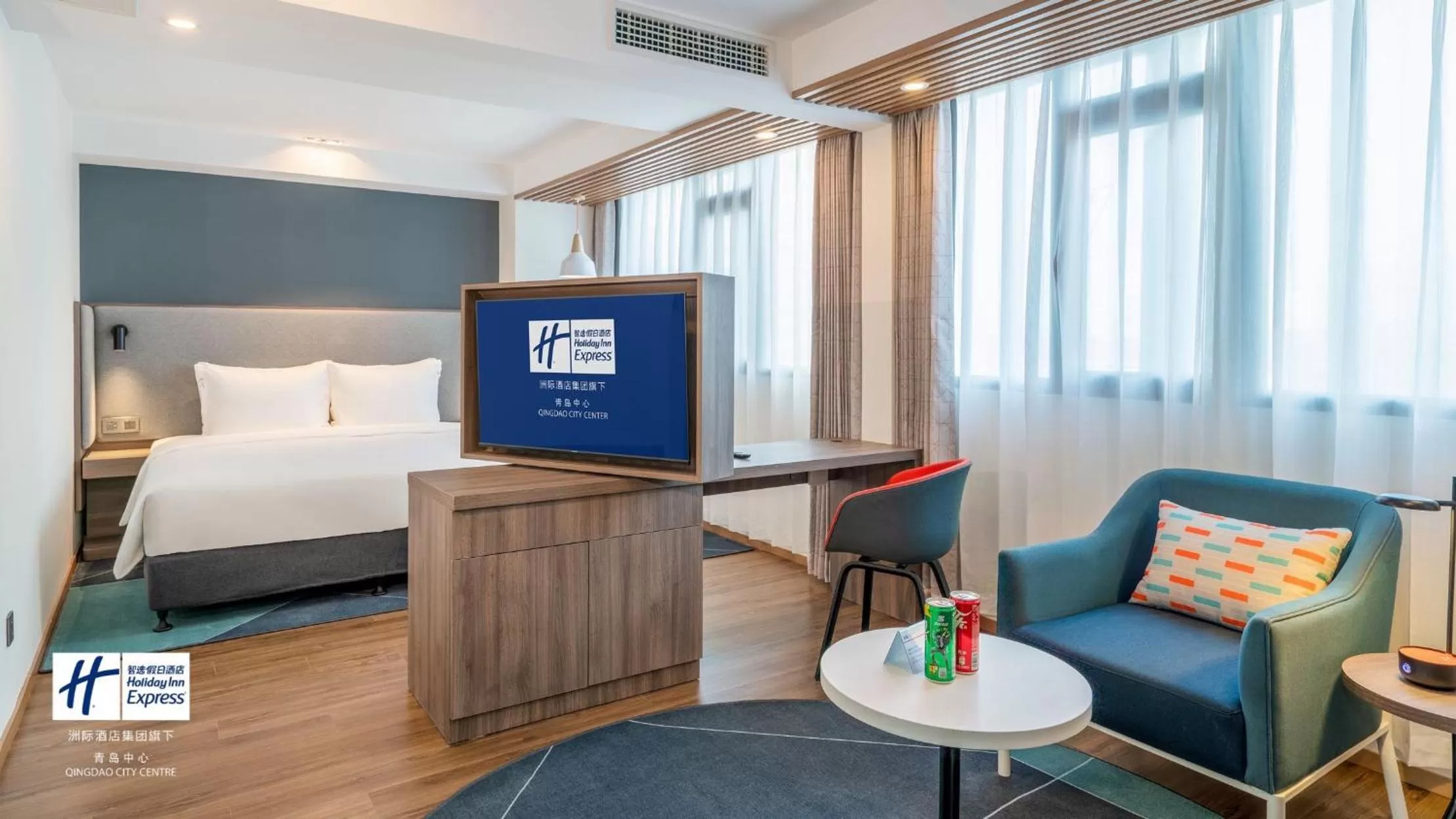 Family, Bed in Holiday Inn Express Qingdao City Center by IHG