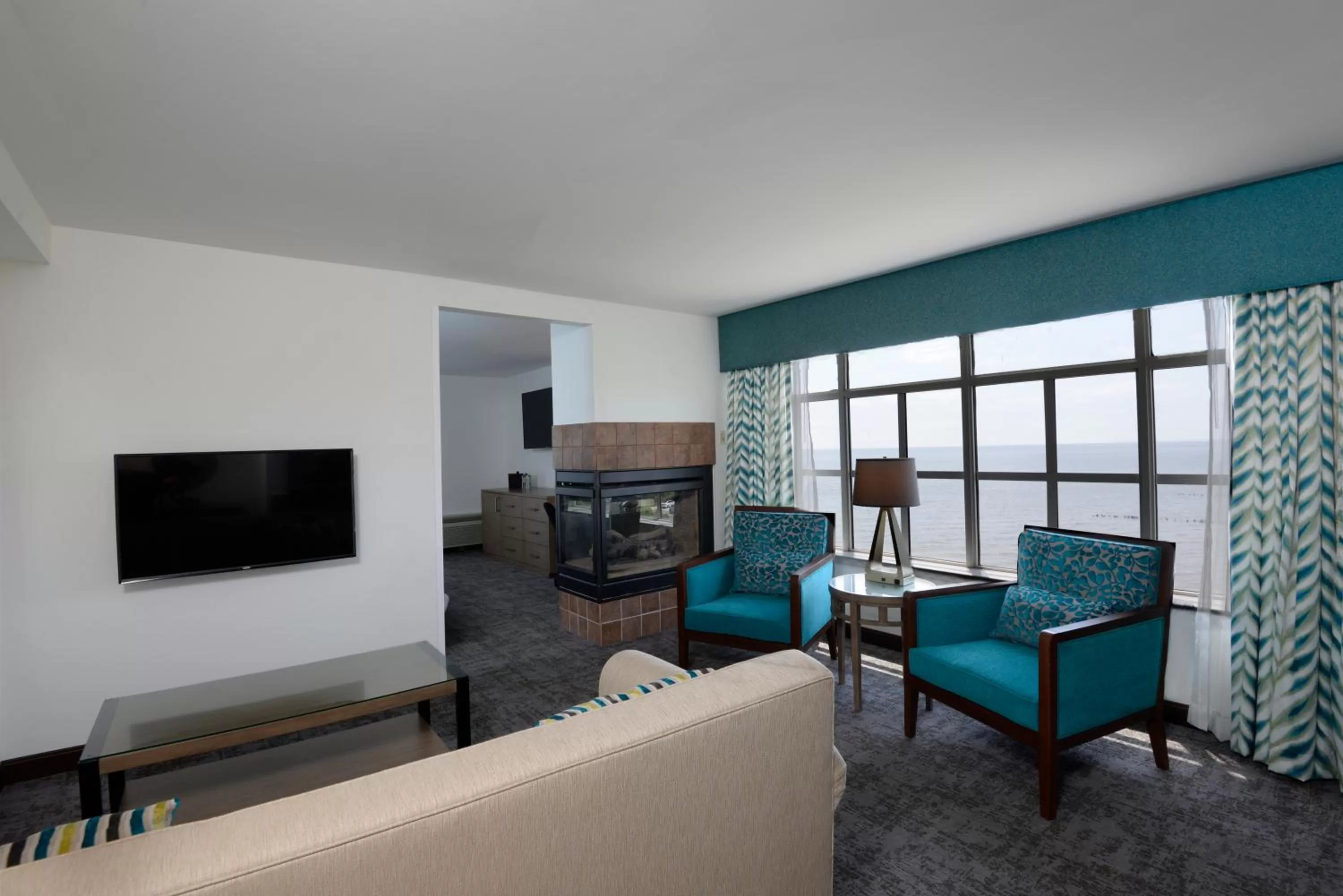 Bird's eye view in Rod 'N' Reel Resort