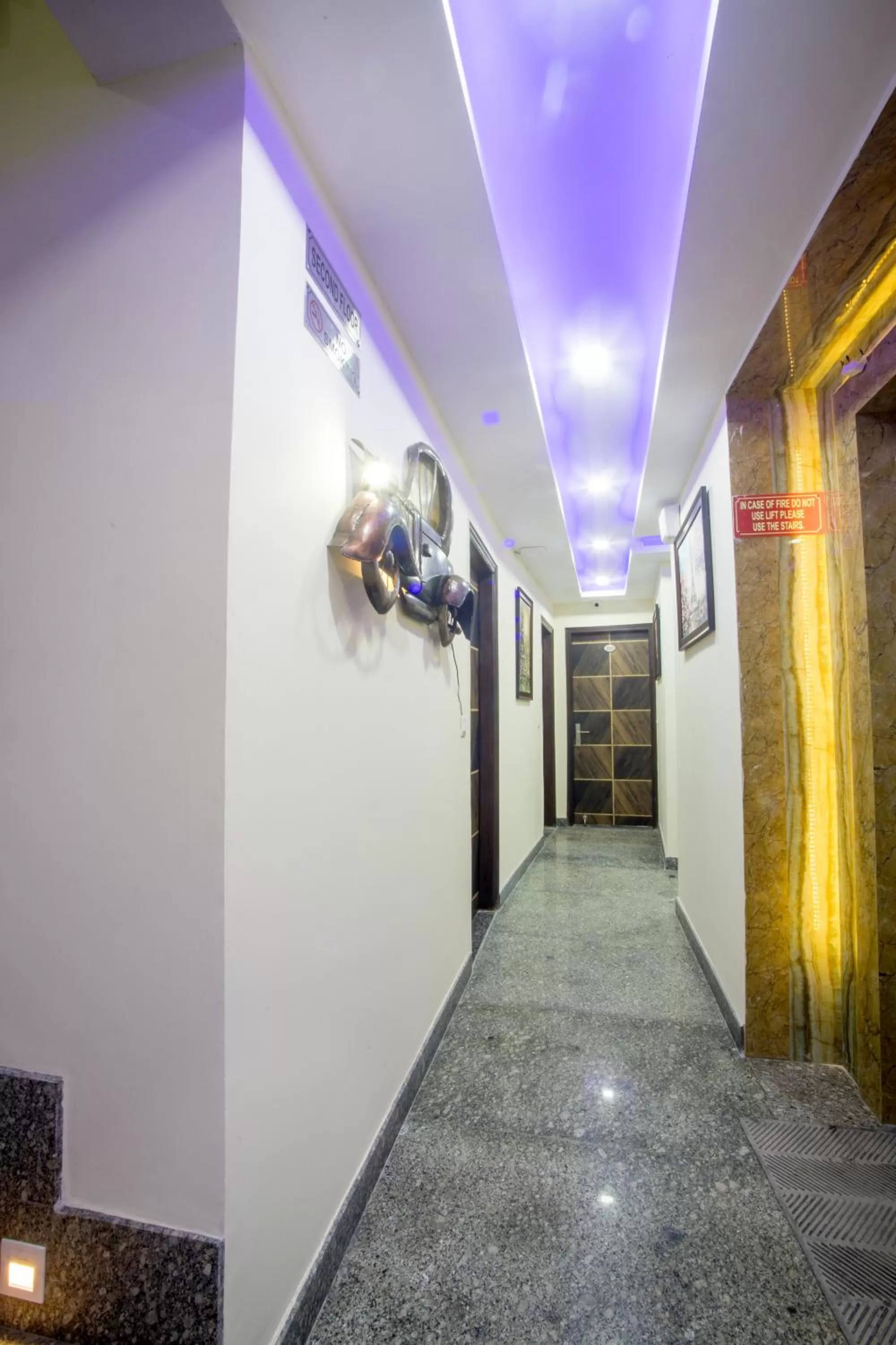 Property building in Hotel Harsha International
