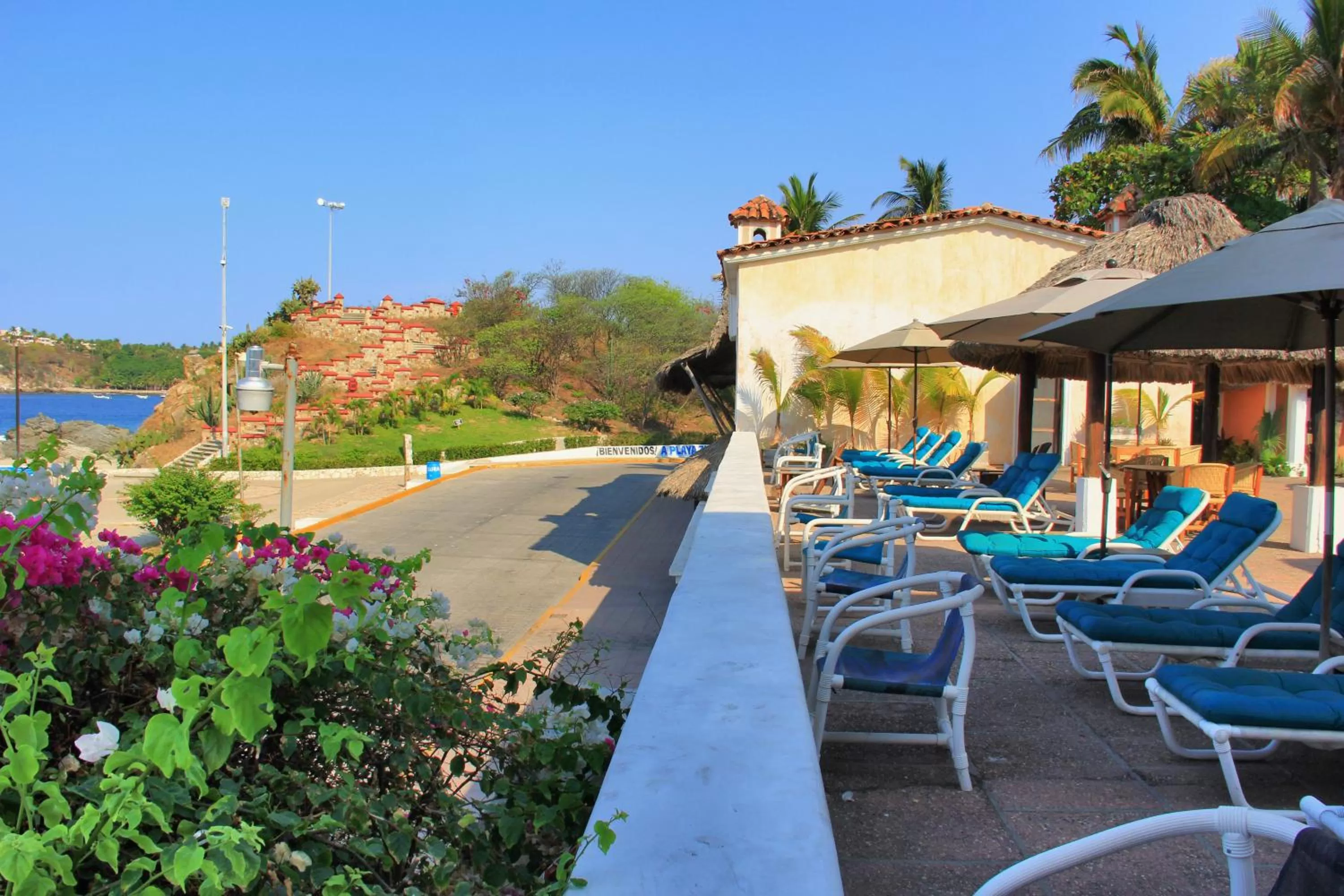 sunbed in Hotel Santa Fe