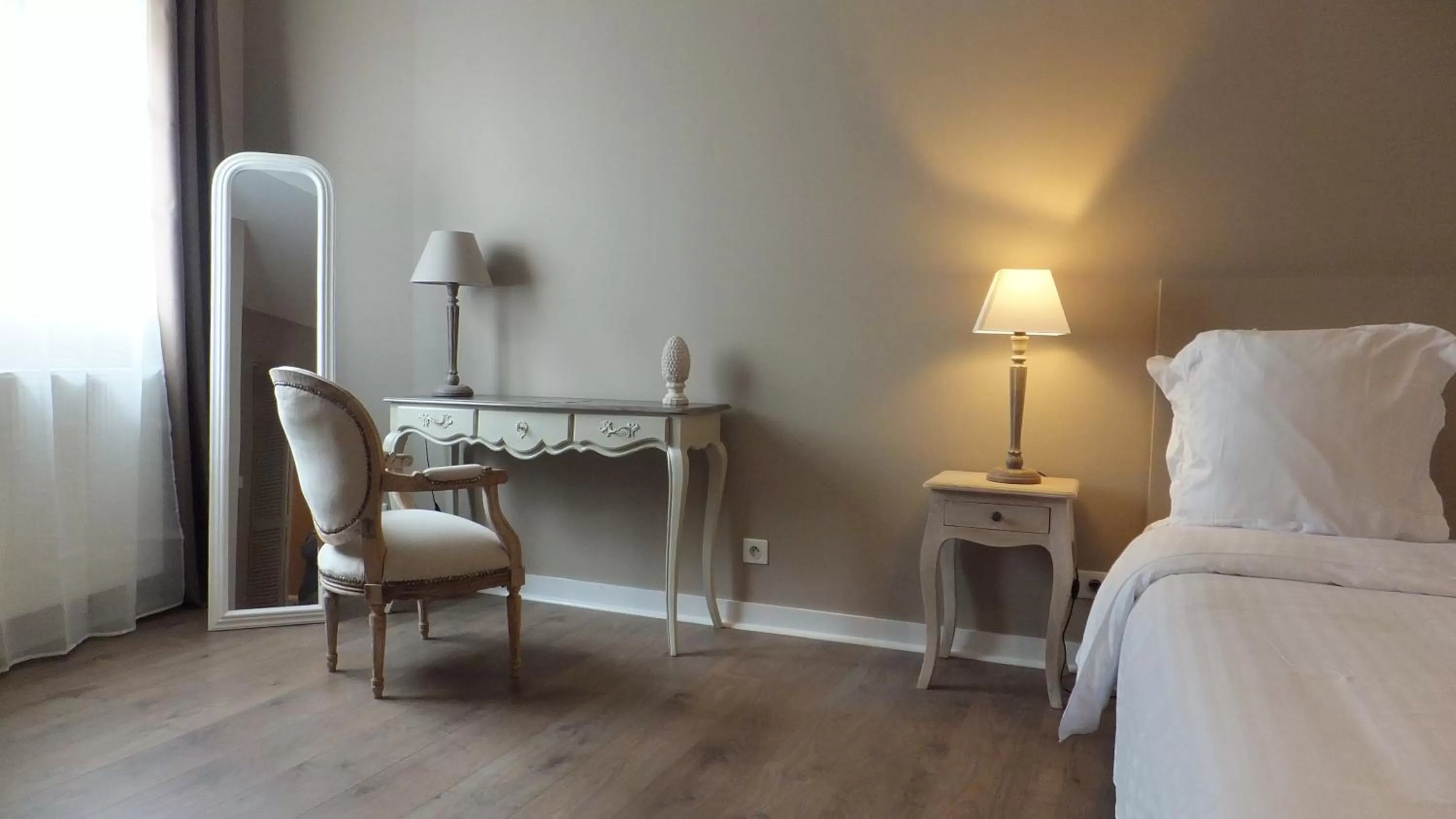 Bed in Hotel La Closeraie