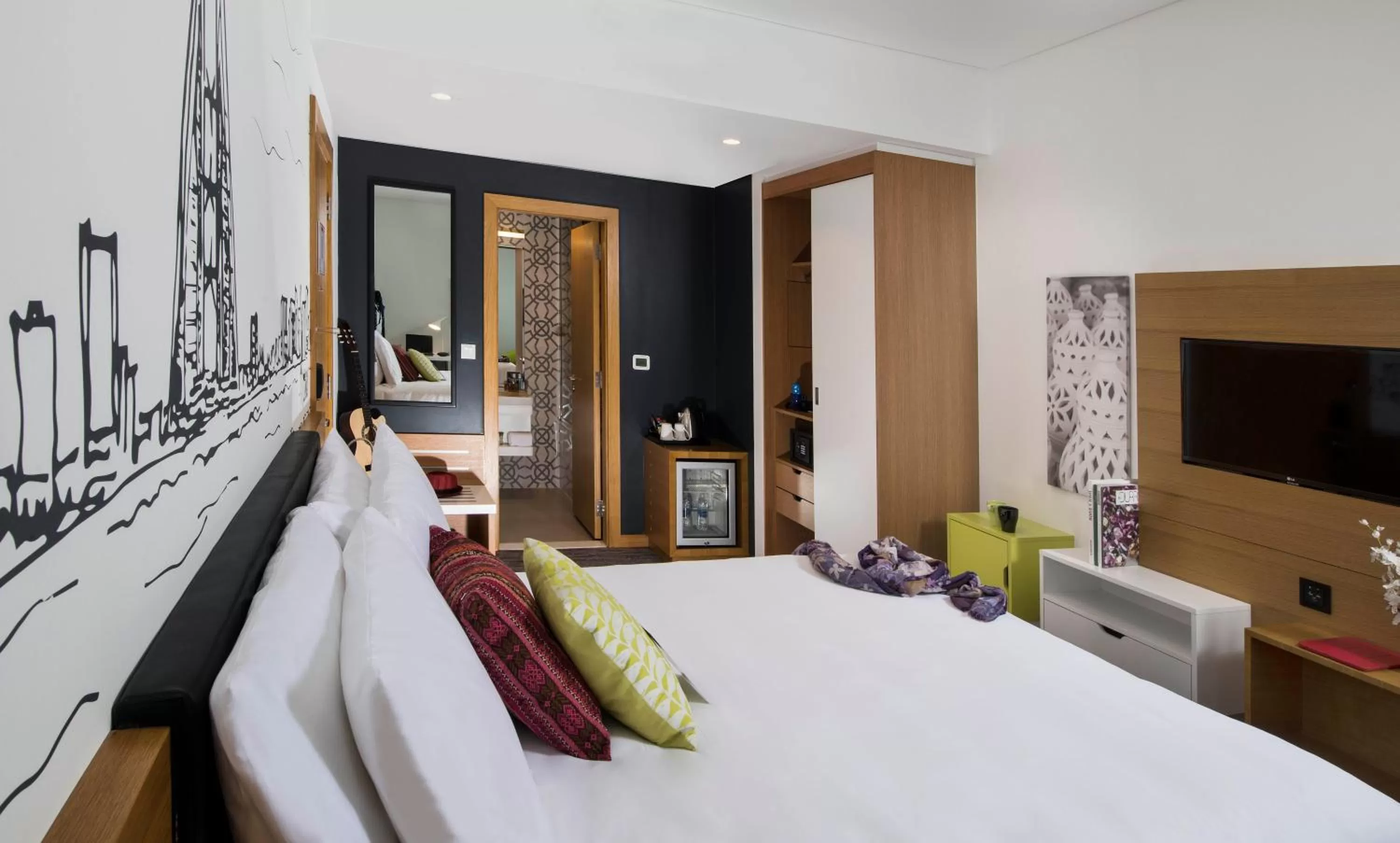 Bedroom, Bed in ibis Styles Manama Diplomatic Area