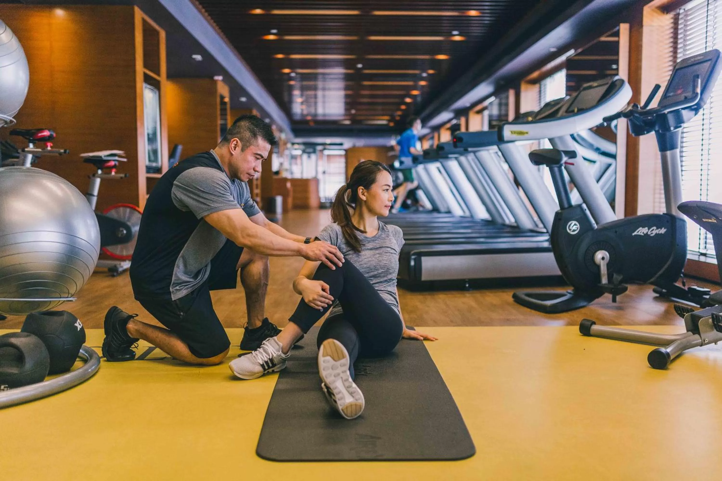 Fitness centre/facilities in Mandarin Oriental, Hong Kong