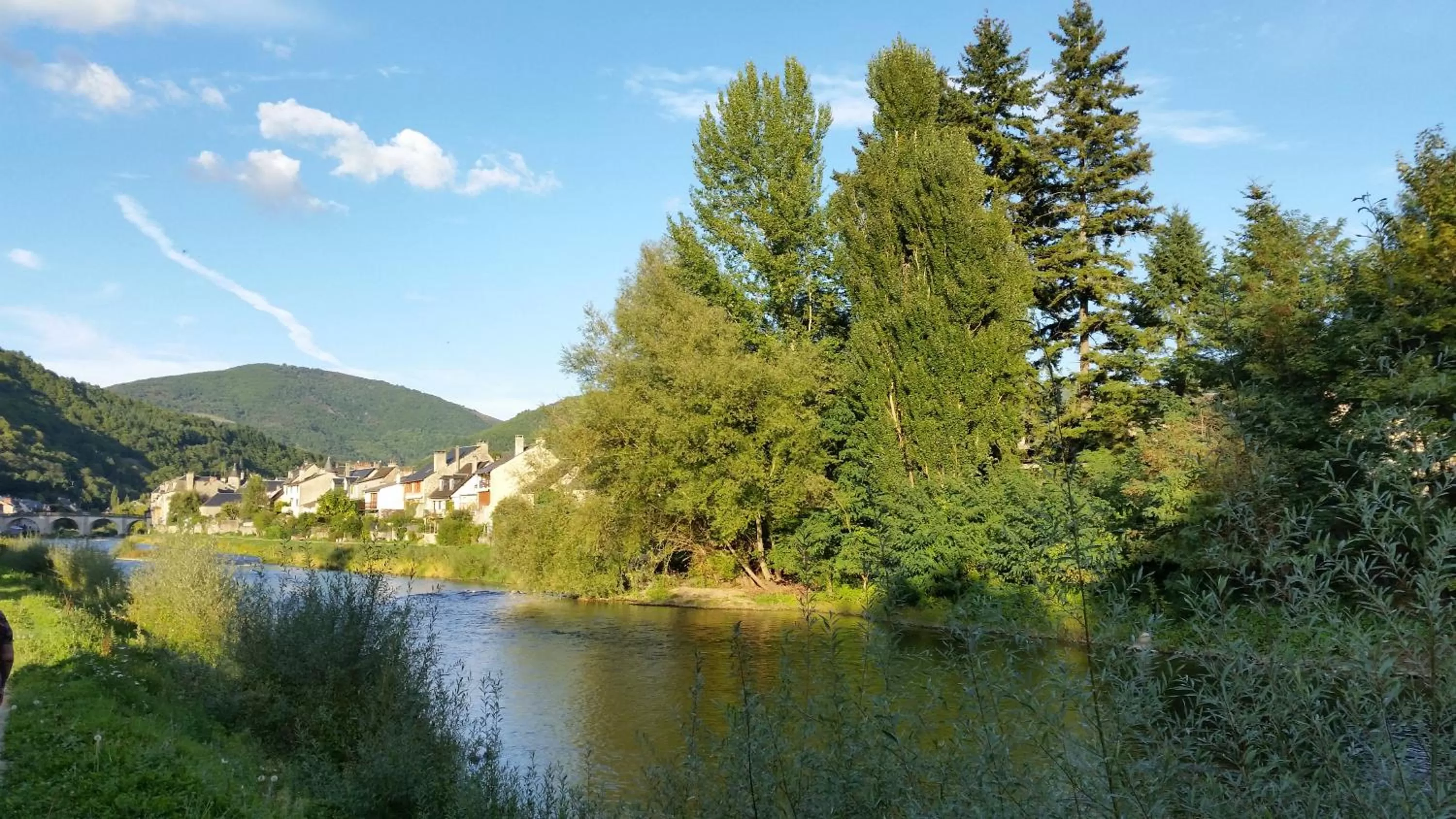 Natural landscape in Chateau Ricard