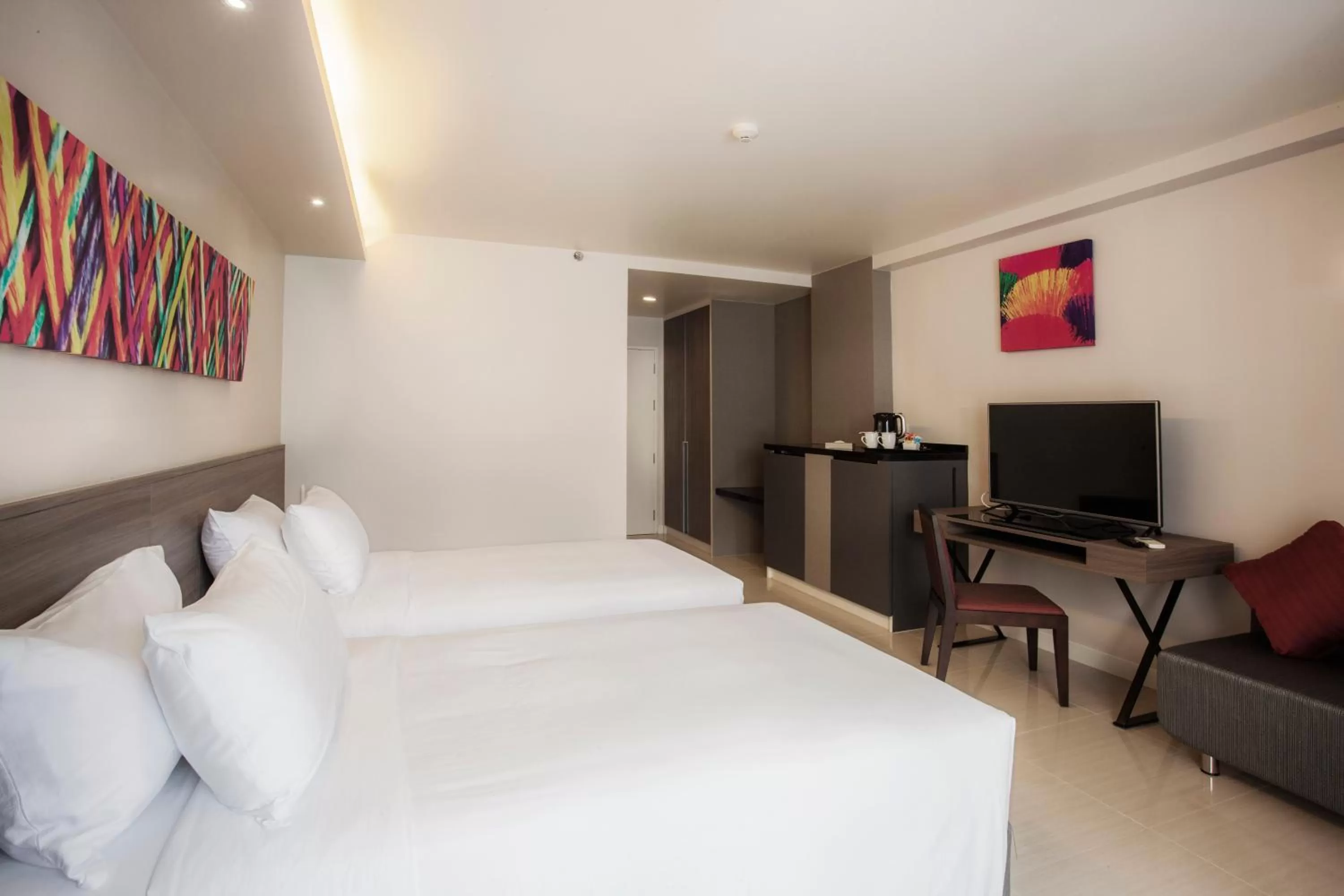 Photo of the whole room, Bed in Praso@Ratchada12