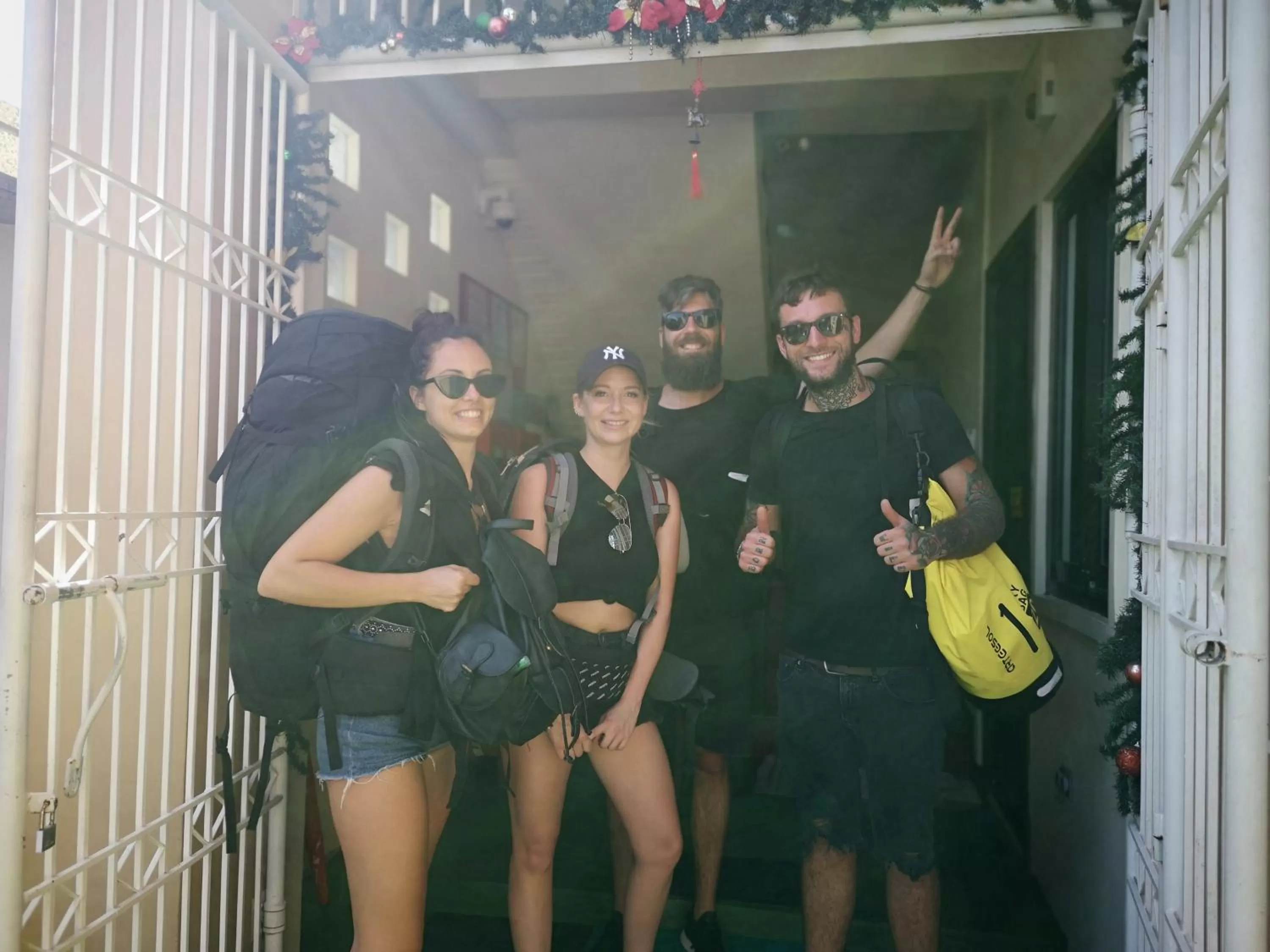 group of guests in JDL Residences Hostel