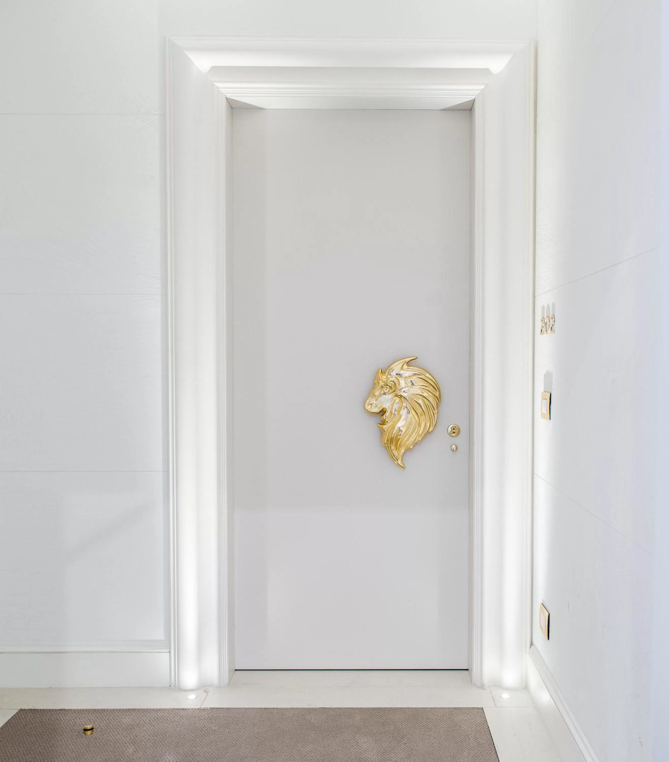 Decorative detail in Boscolo Lyon Hotel & Spa