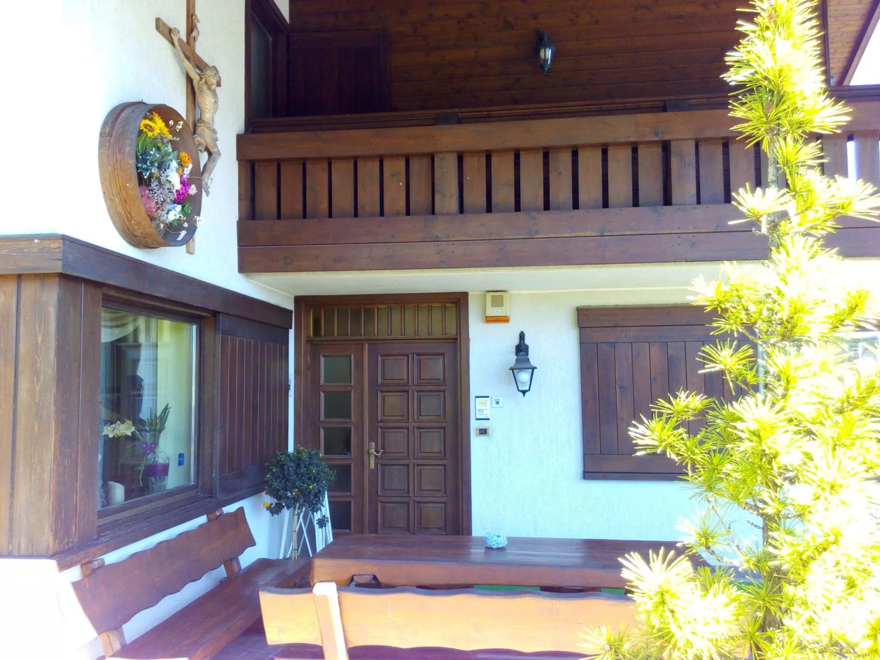 Balcony/Terrace in B&B Casa Bazzanella