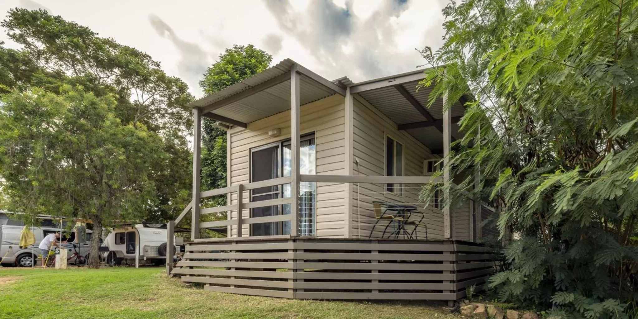 Facade/entrance in Esk Caravan Park & Rail Trail Motel