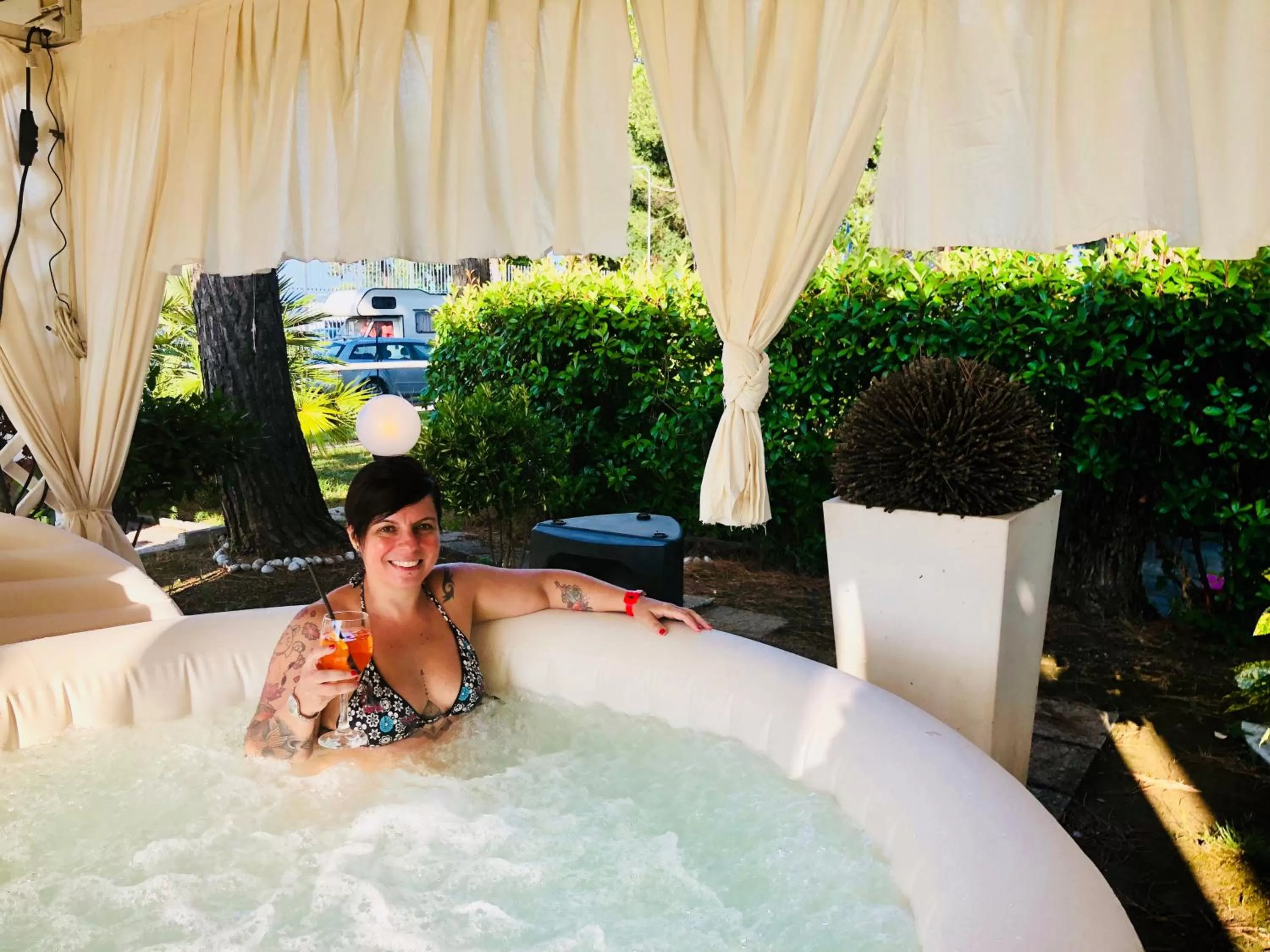 Garden in Locanda San Biagio