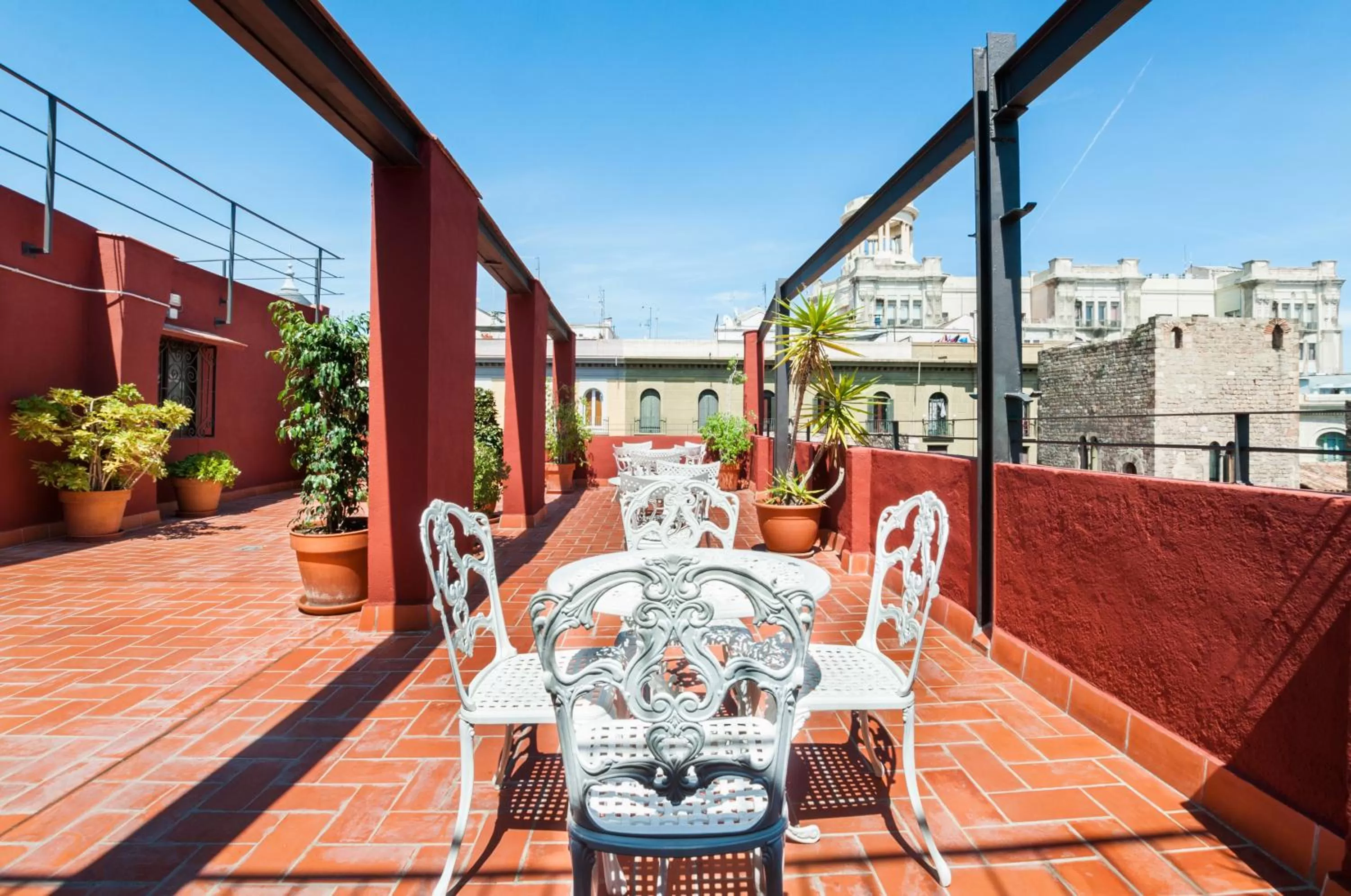 Solarium in Hotel Gótico
