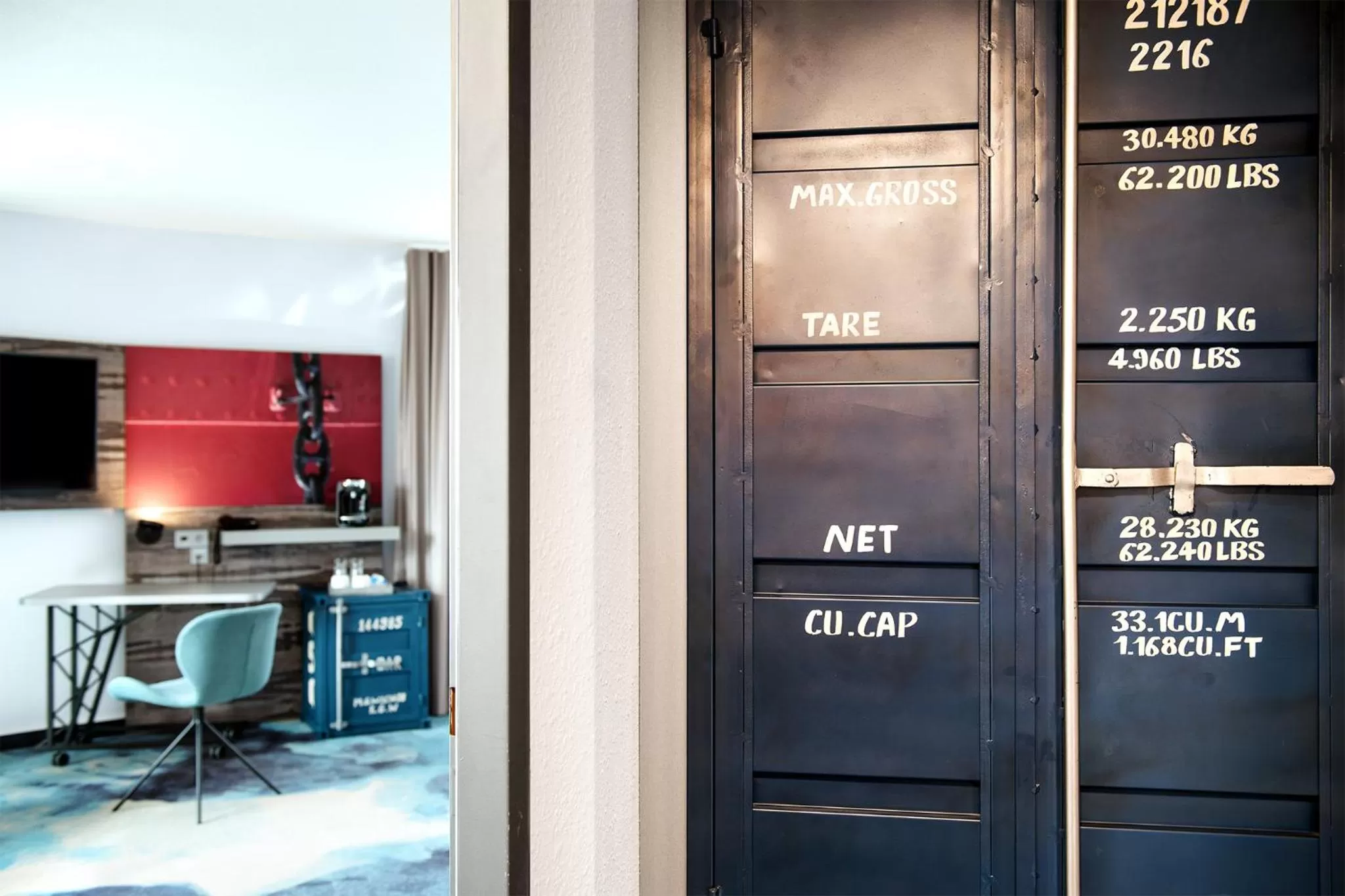 Decorative detail in Mercure Hotel Hamburg City