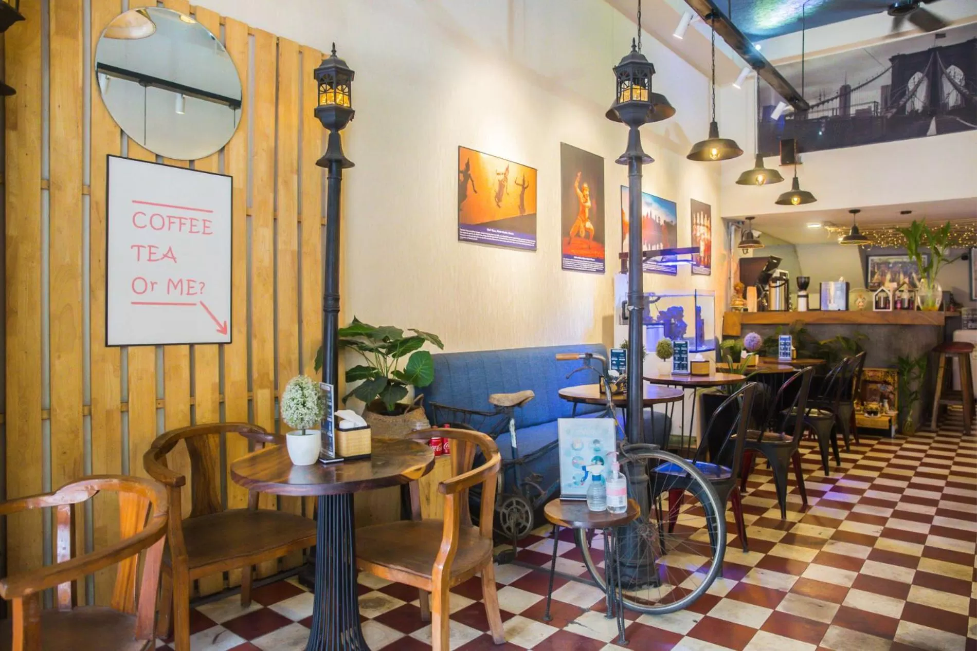 Facade/entrance in The Artist Residence