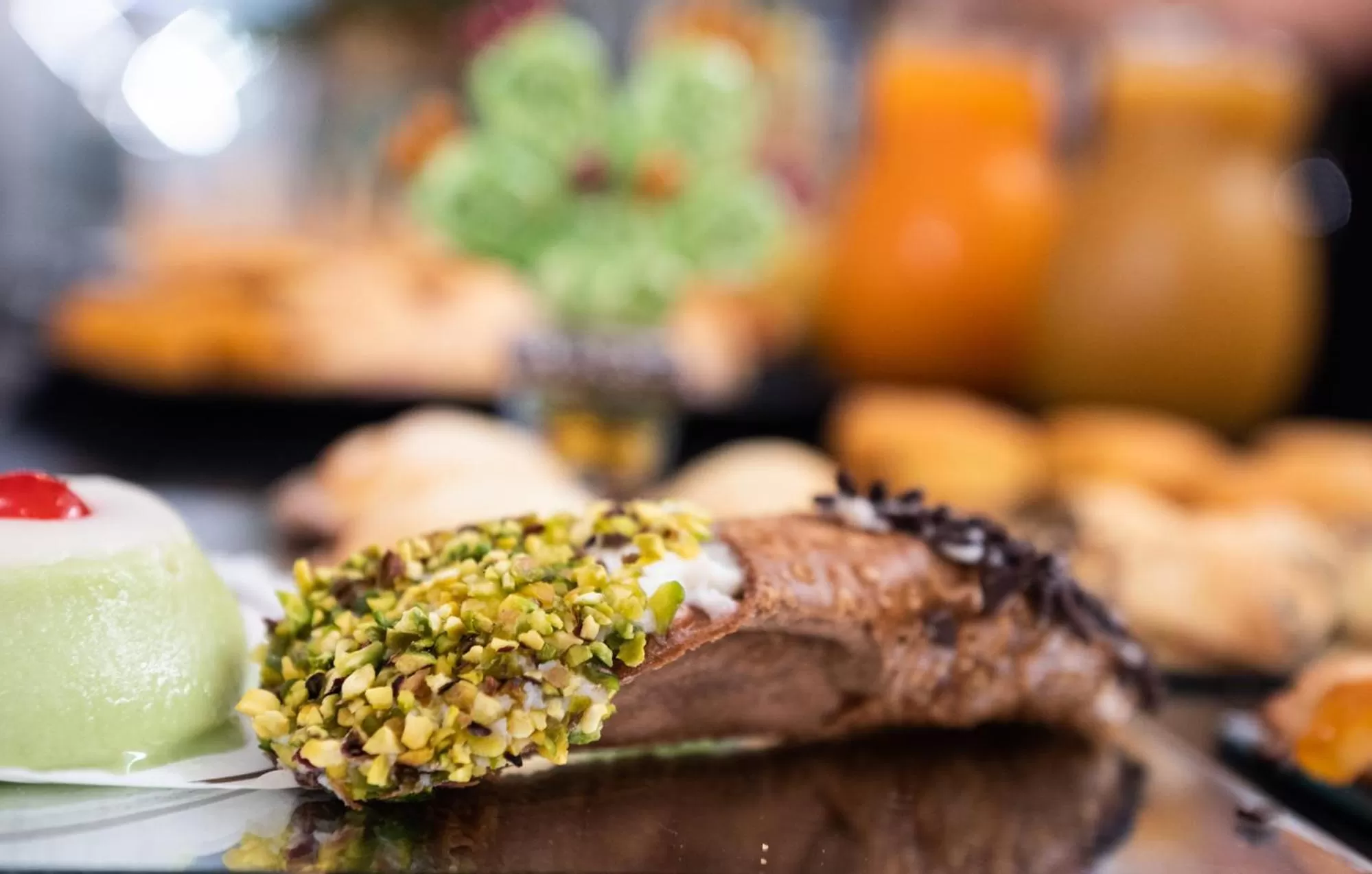 Food in Central Gallery Rooms- Palazzo D'Ali' Staiti XIX