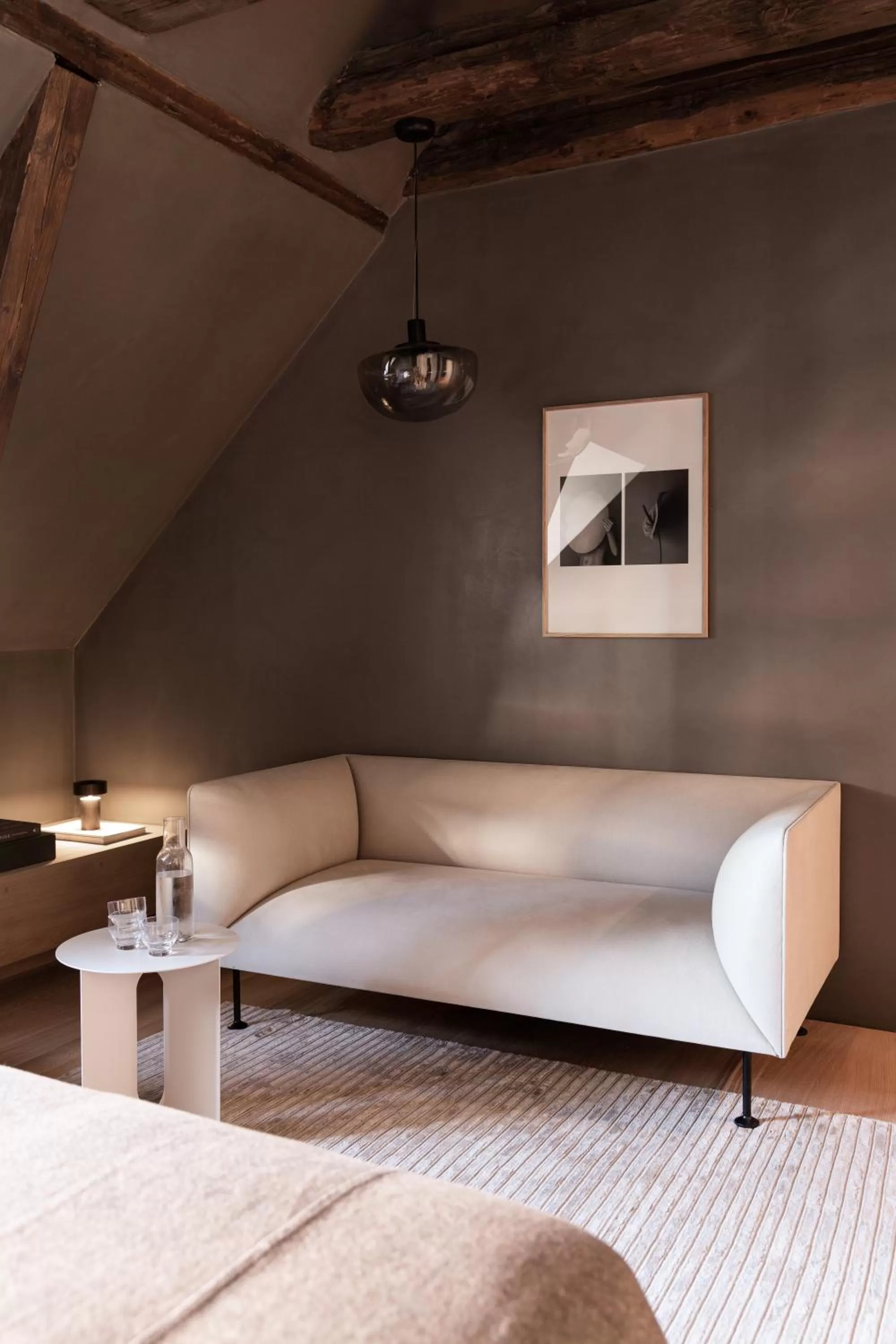 Living room, Bed in Audo Boutique Hotel