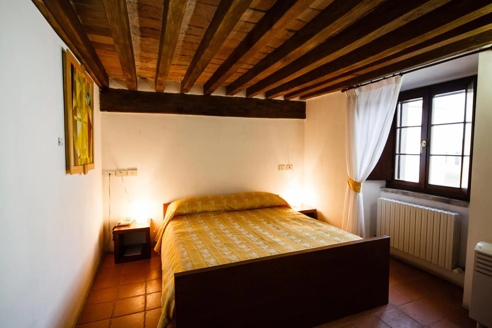 Bed in Relais Fontevivo