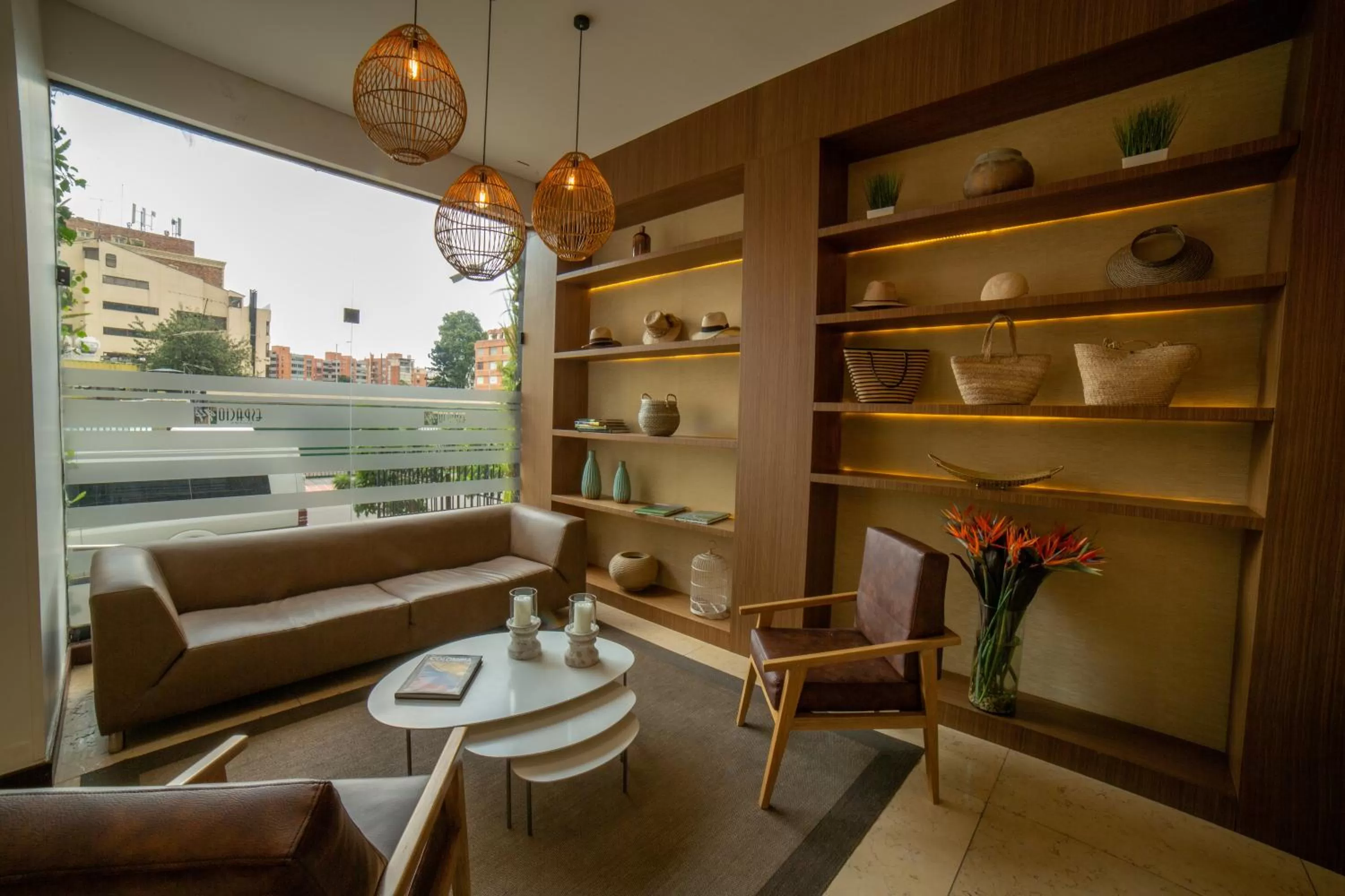 Living room in Hotel Espacio 94