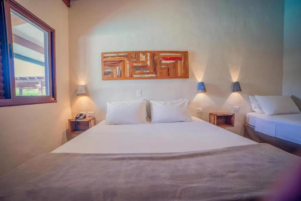 Bed in Bonito Ecotel