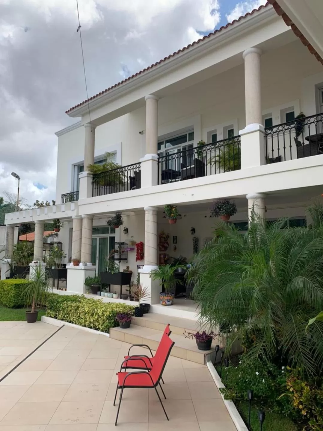 Patio in Villa Segovia Cozumel