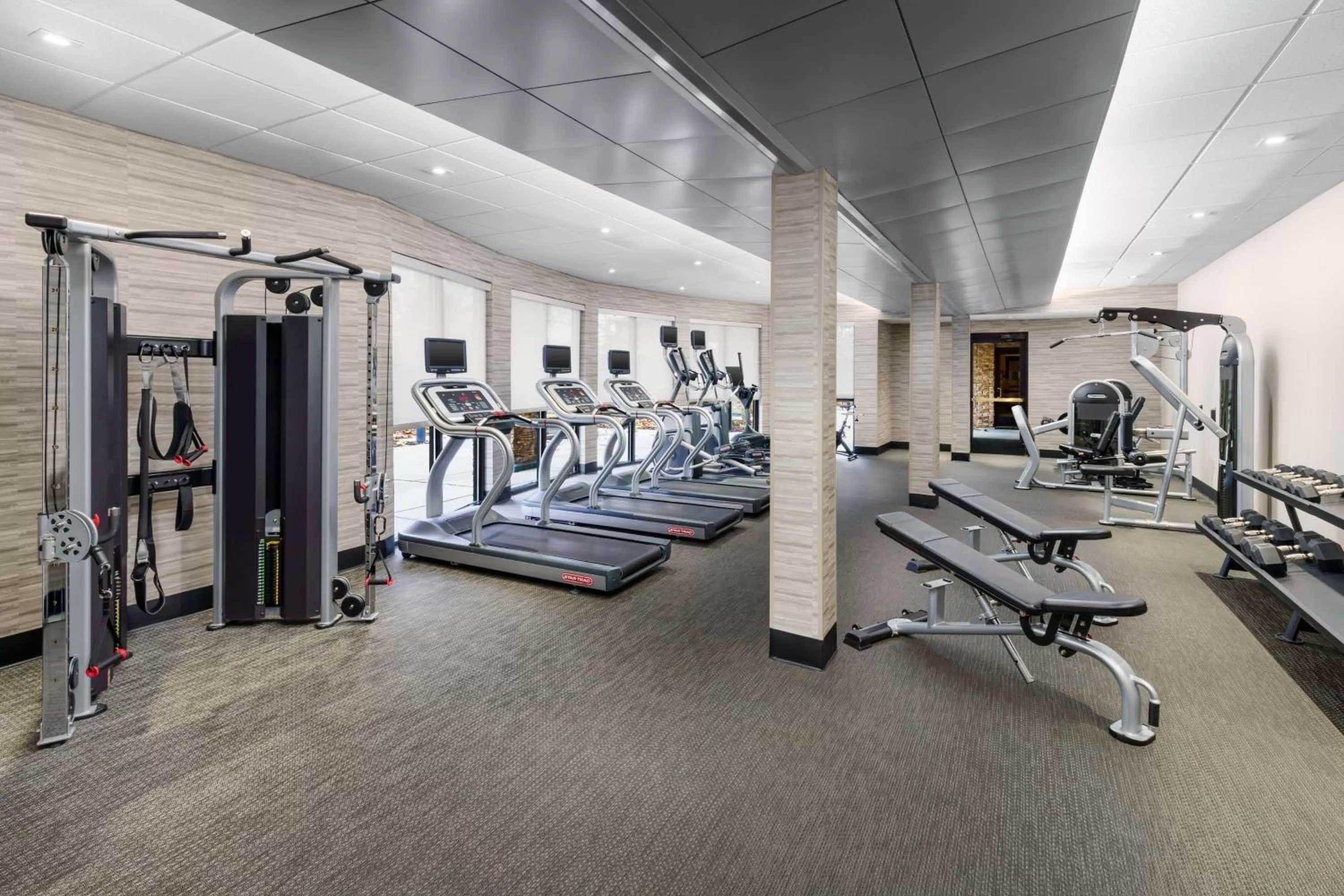 Fitness centre/facilities in Courtyard by Marriott Sacramento Folsom