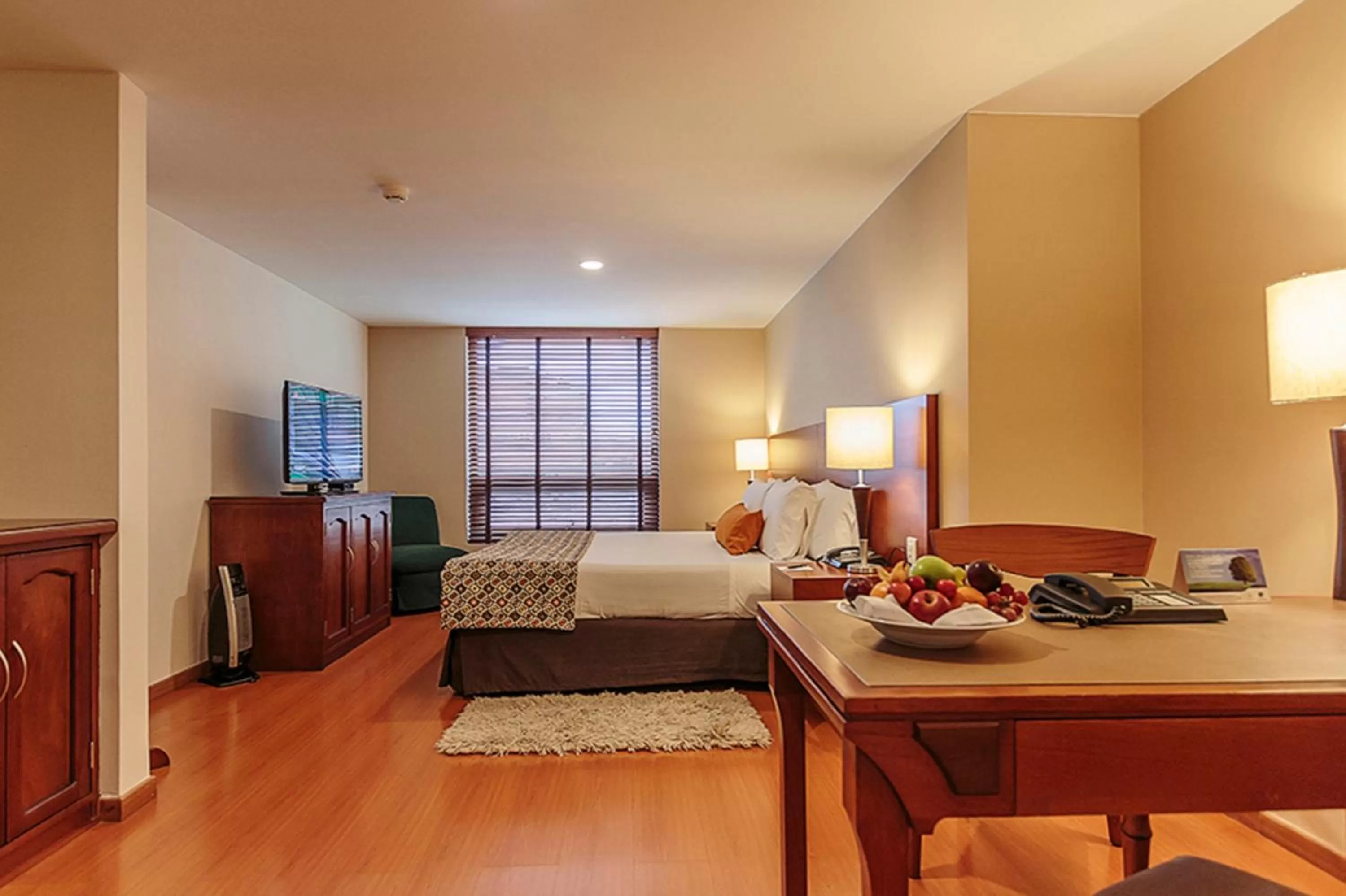 Bed in Hotel Estelar Suites Jones