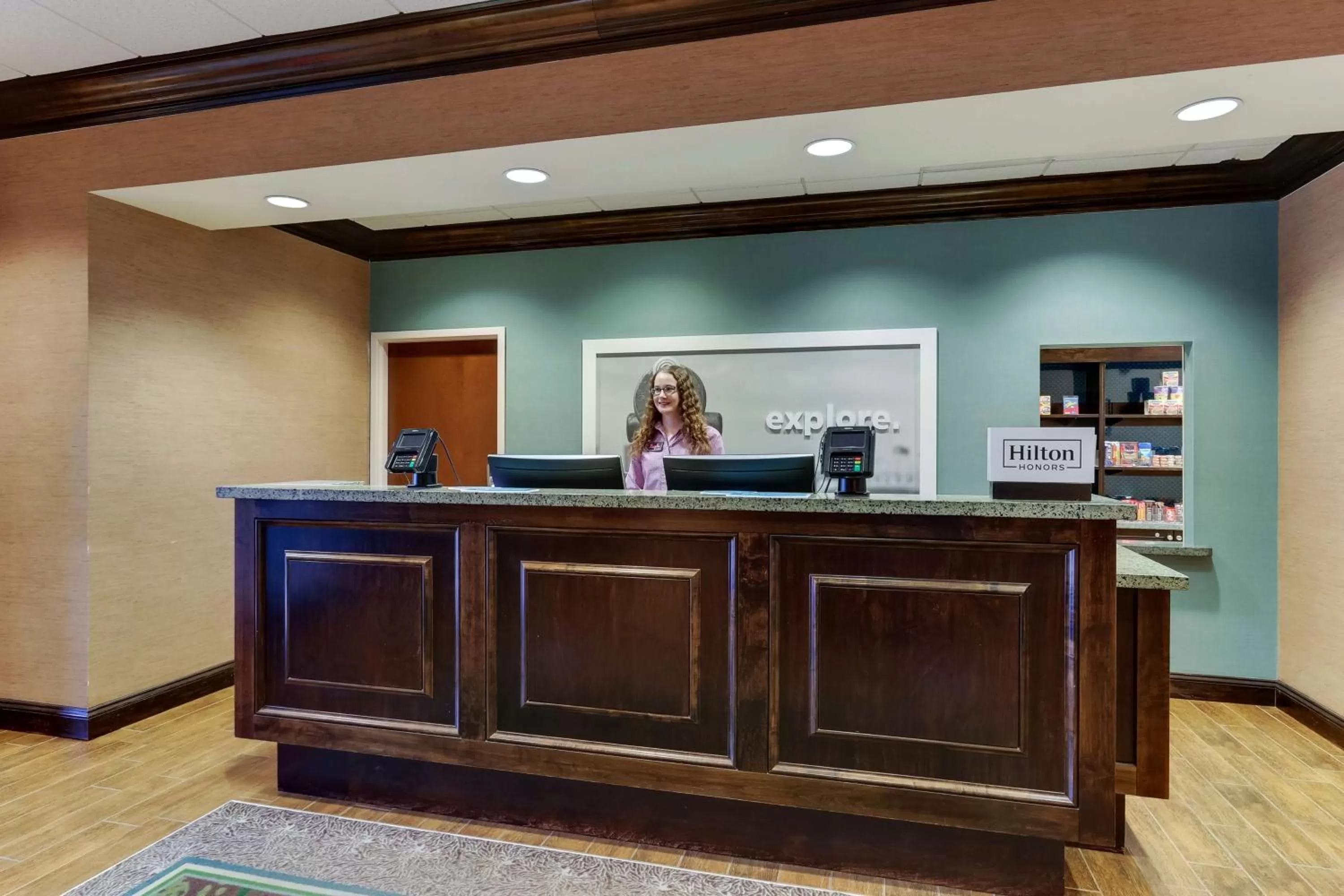 Lobby or reception in Hampton Inn and Suites Swansboro Near Camp Lejeune