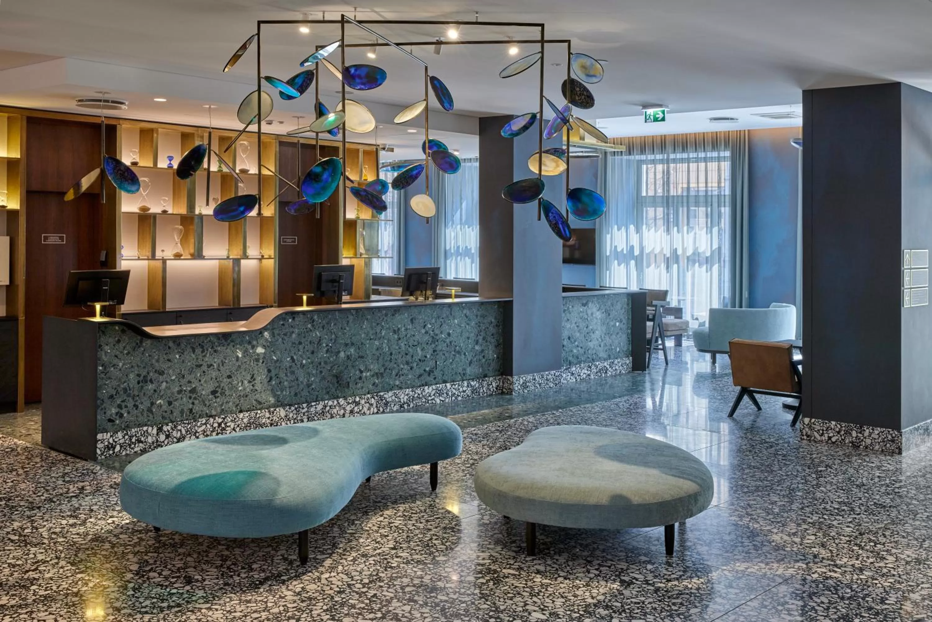 Lobby or reception in Neringa Hotel