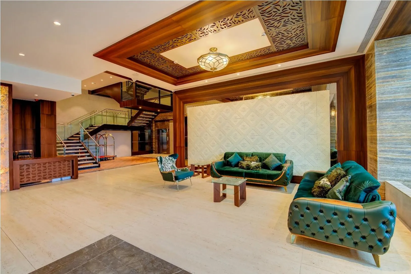 Lobby or reception in The Fern An Ecotel Hotel, Lonavala