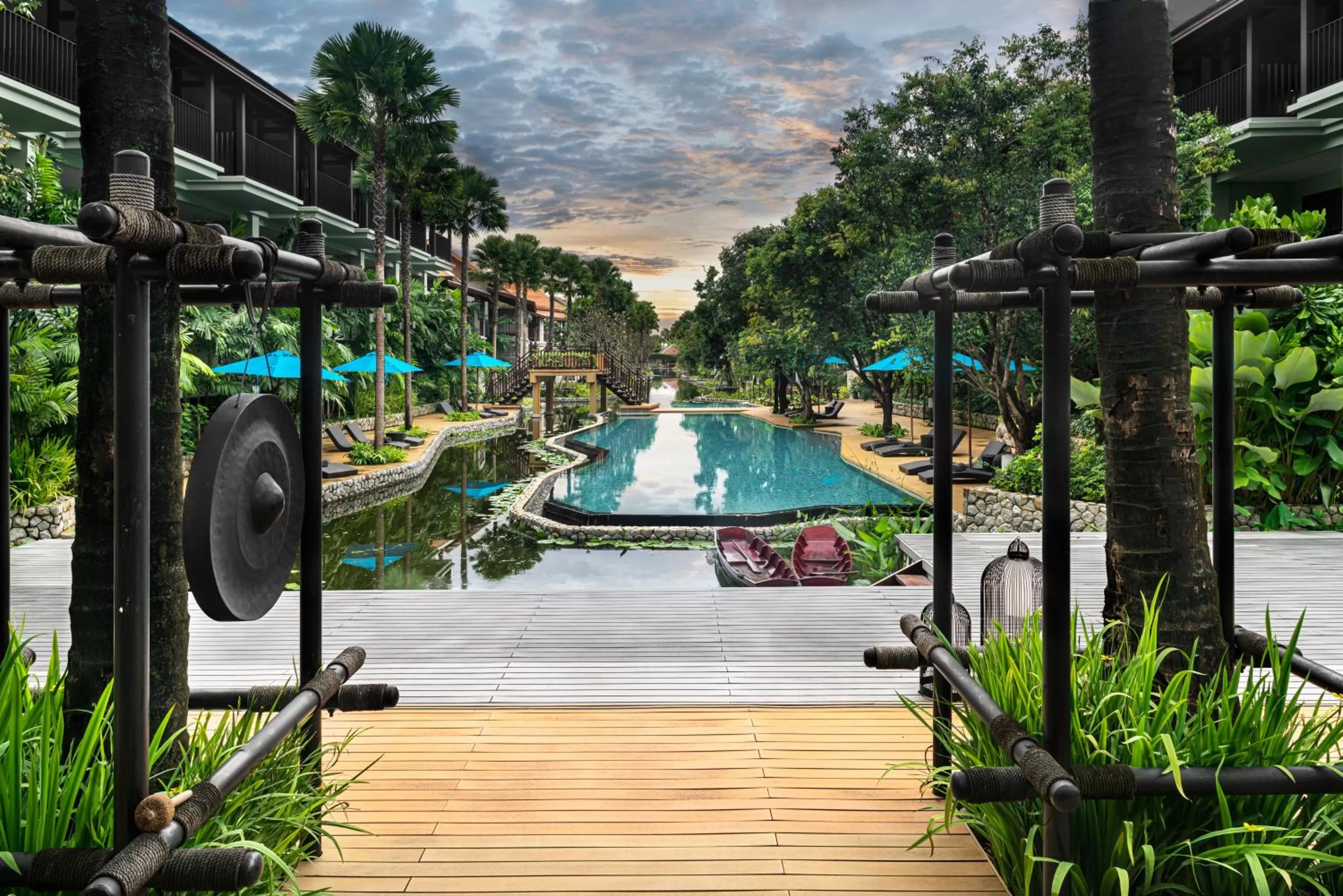 Pool view in Grand Mercure Khao Lak Bangsak