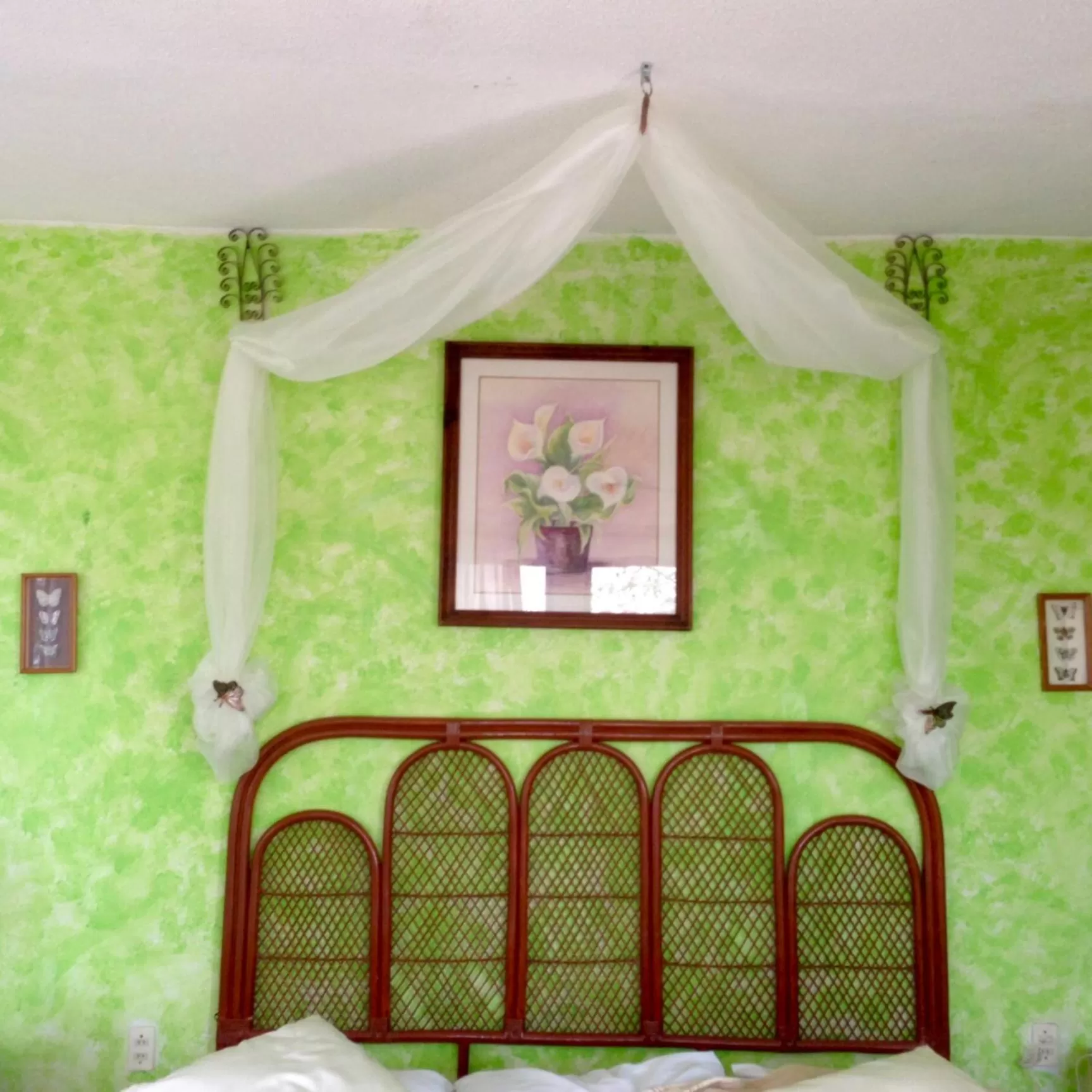 Bed in La Casa de los Globos