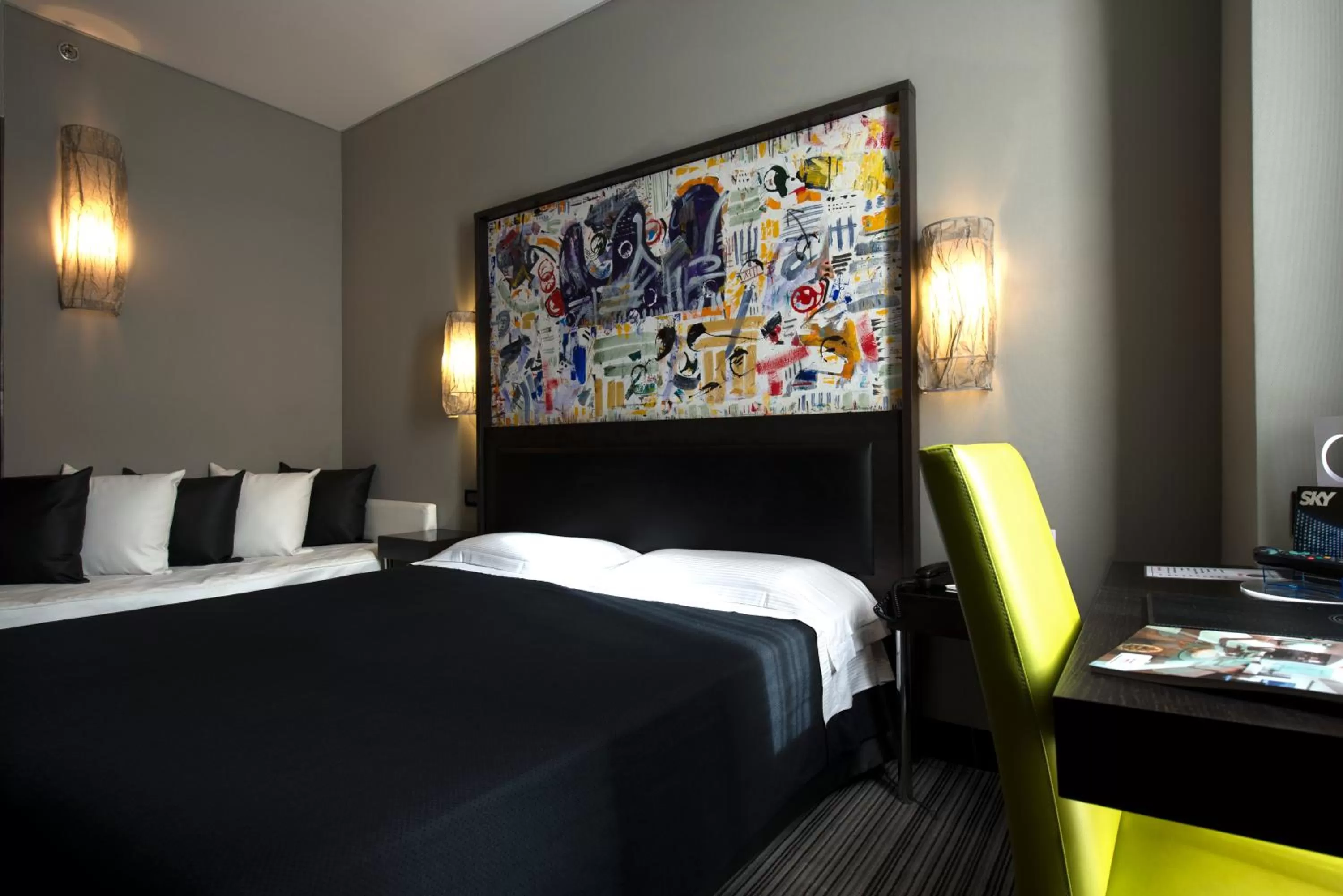 Bed in Twentyone Hotel