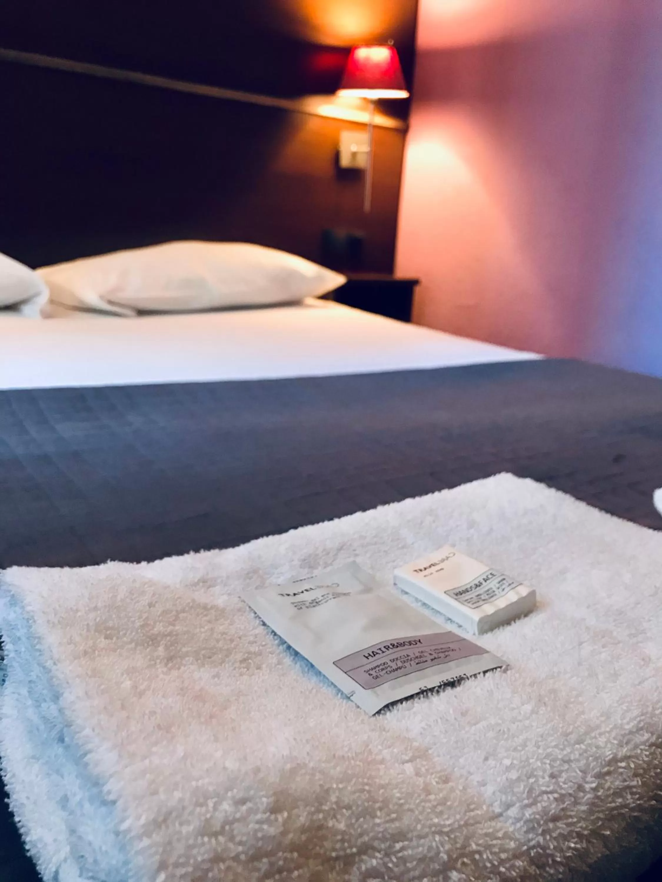 Bed in Hôtel des Ambassadeurs