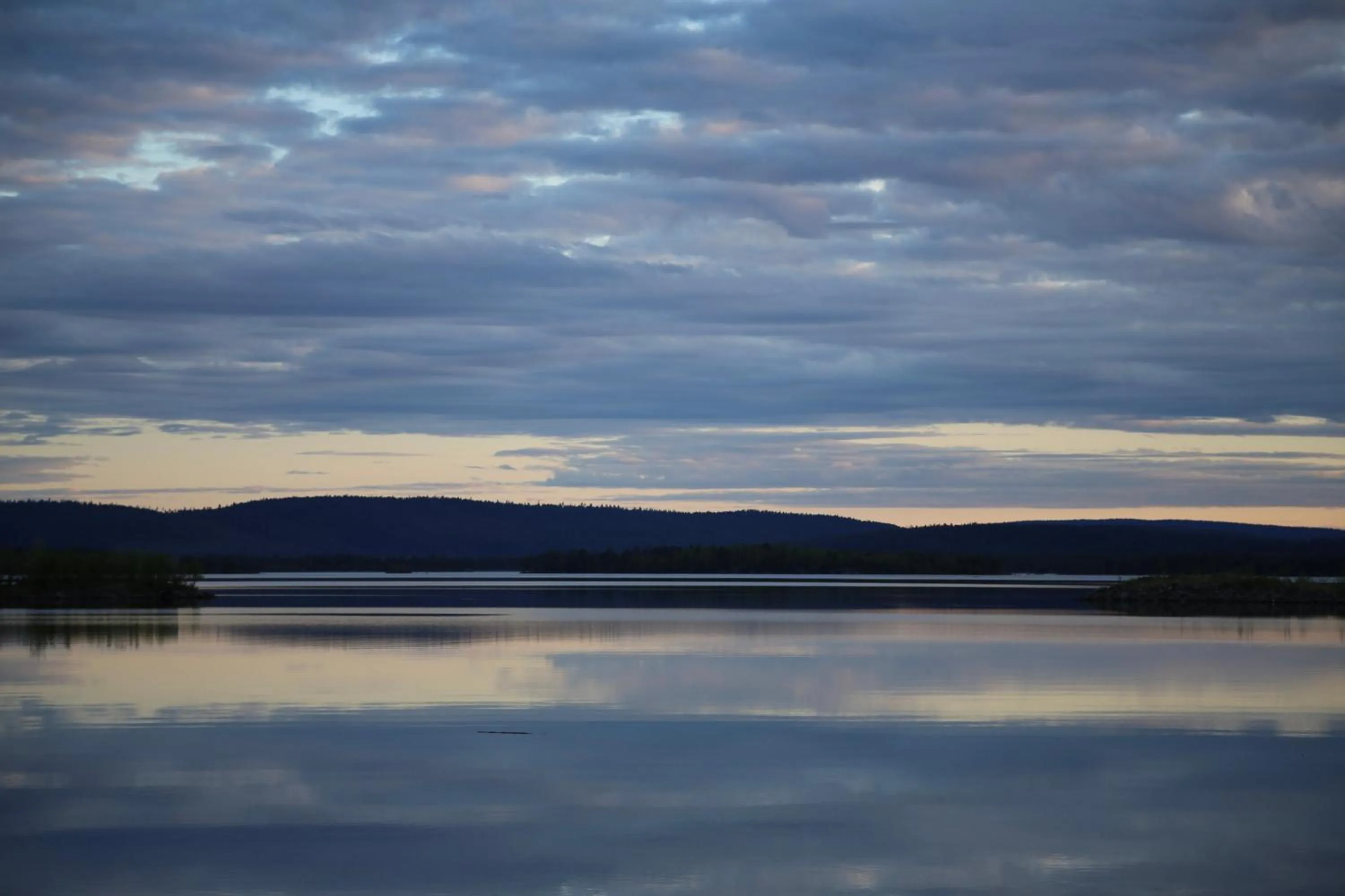 Natural landscape in Aurora Village Ivalo