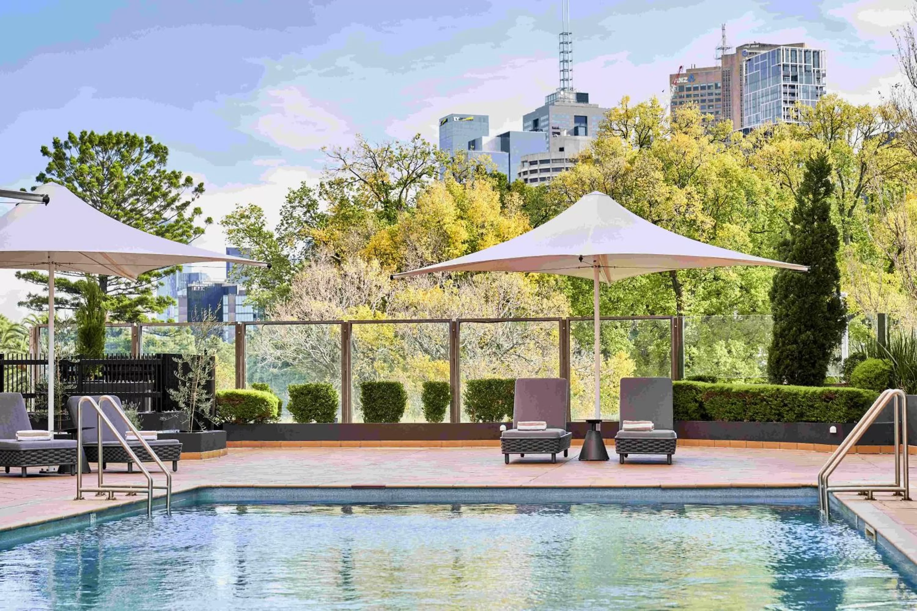 Swimming pool in Pullman Melbourne On the Park