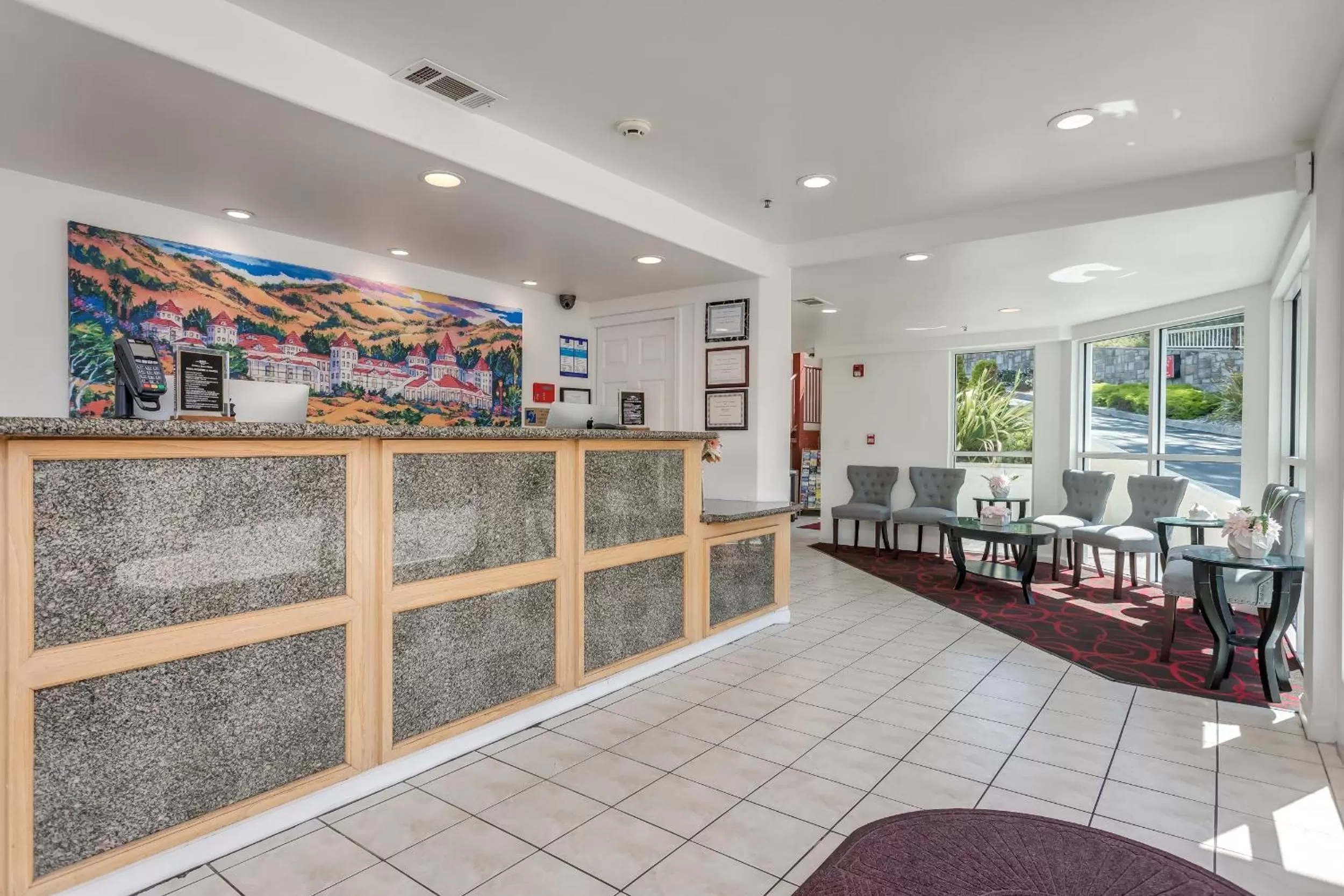 Lobby or reception in Pacifica Beach Hotel