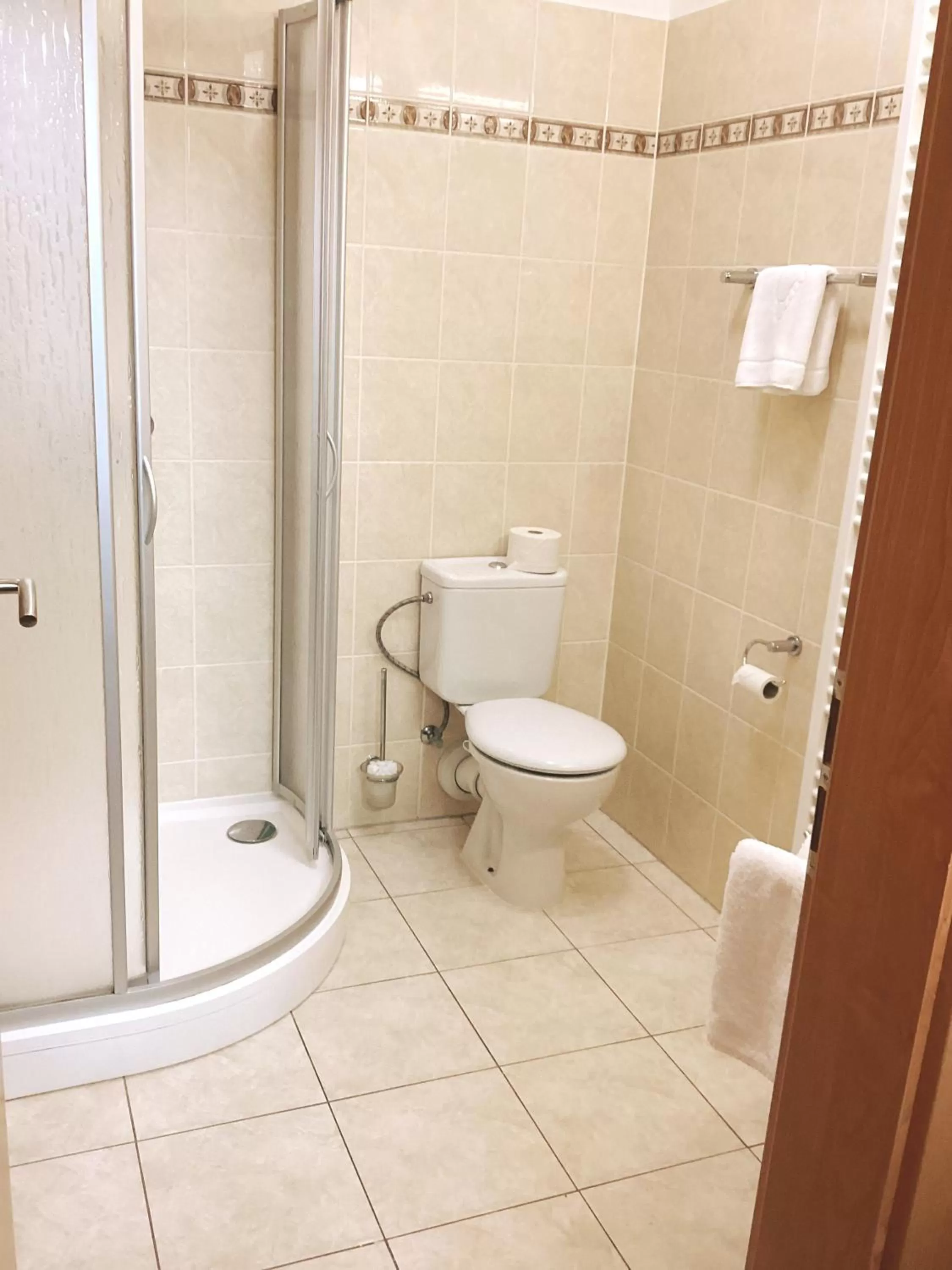 Shower in Hotel Karolina