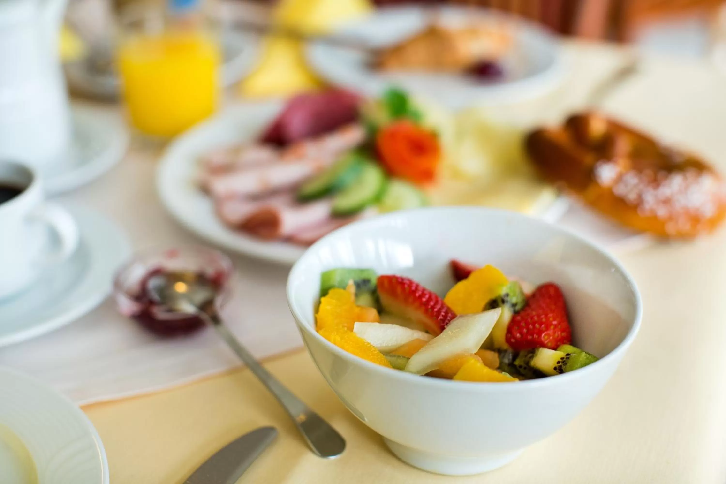 Buffet breakfast in Thermalhotel Gass