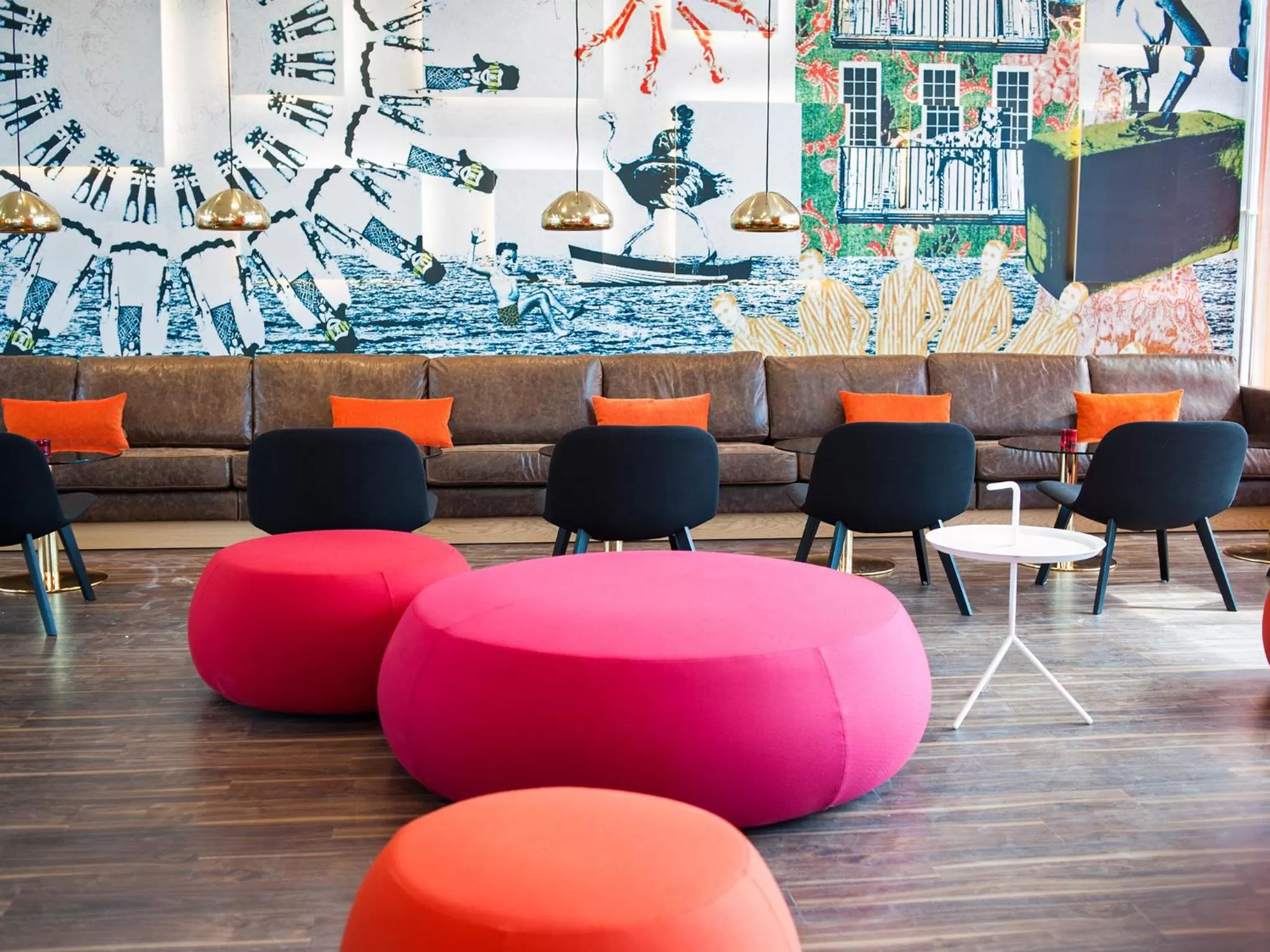 Lounge or bar in Motel L Hammarby Sjöstad