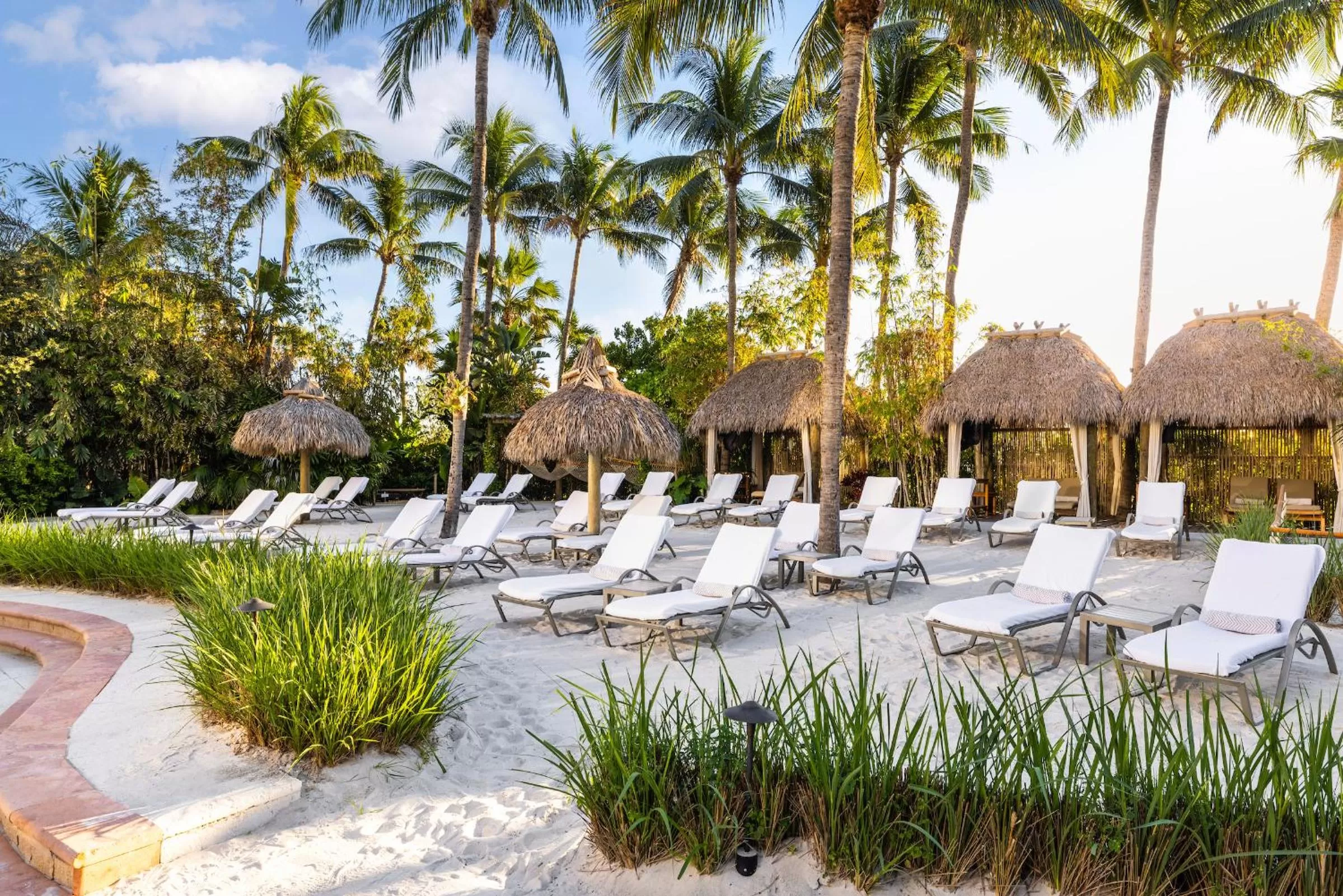 Garden view in The Palms Hotel & Spa