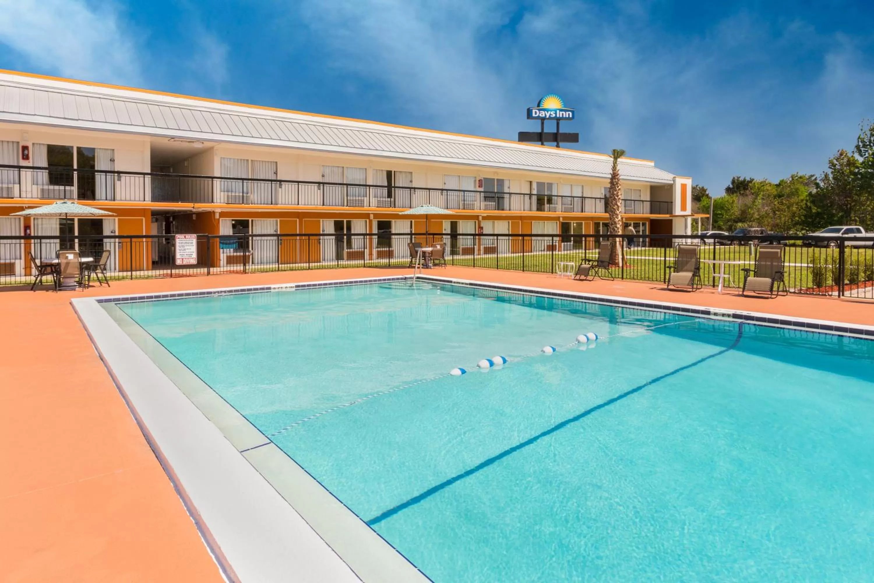 Swimming pool in Days Inn by Wyndham Wildwood I-75