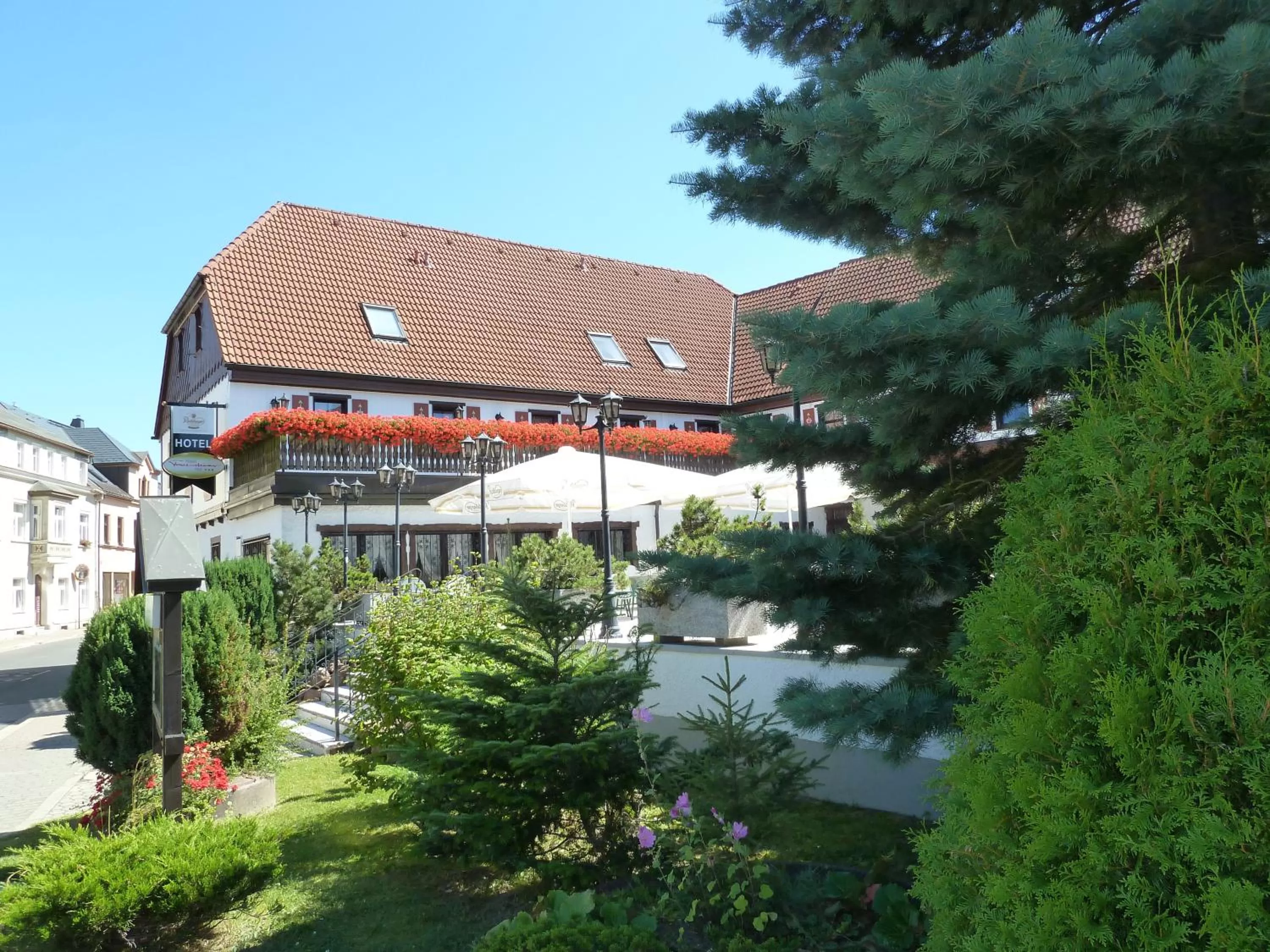 Facade/entrance in Hotel Frauensteiner Hof
