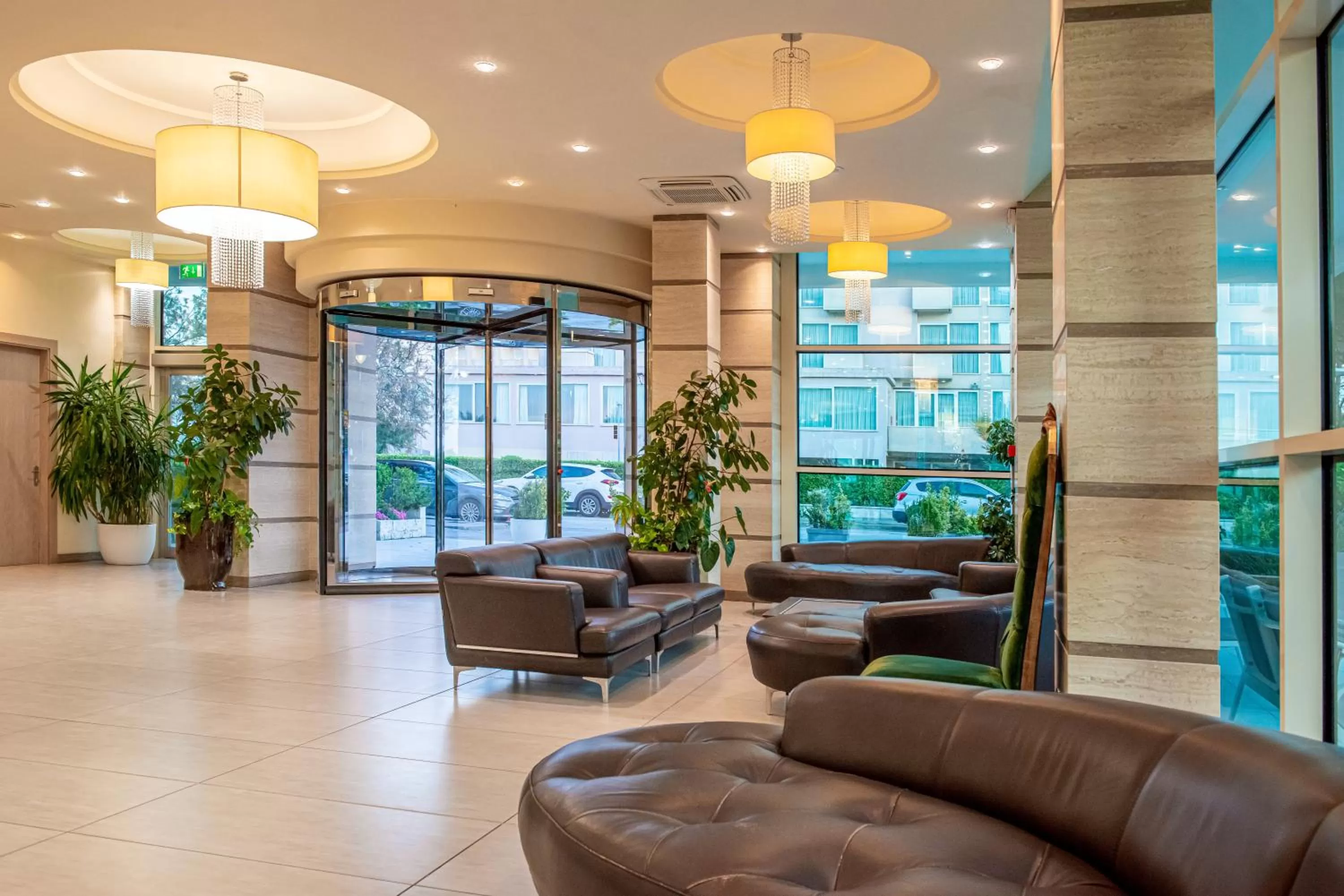 Lobby or reception in Hotel Adria
