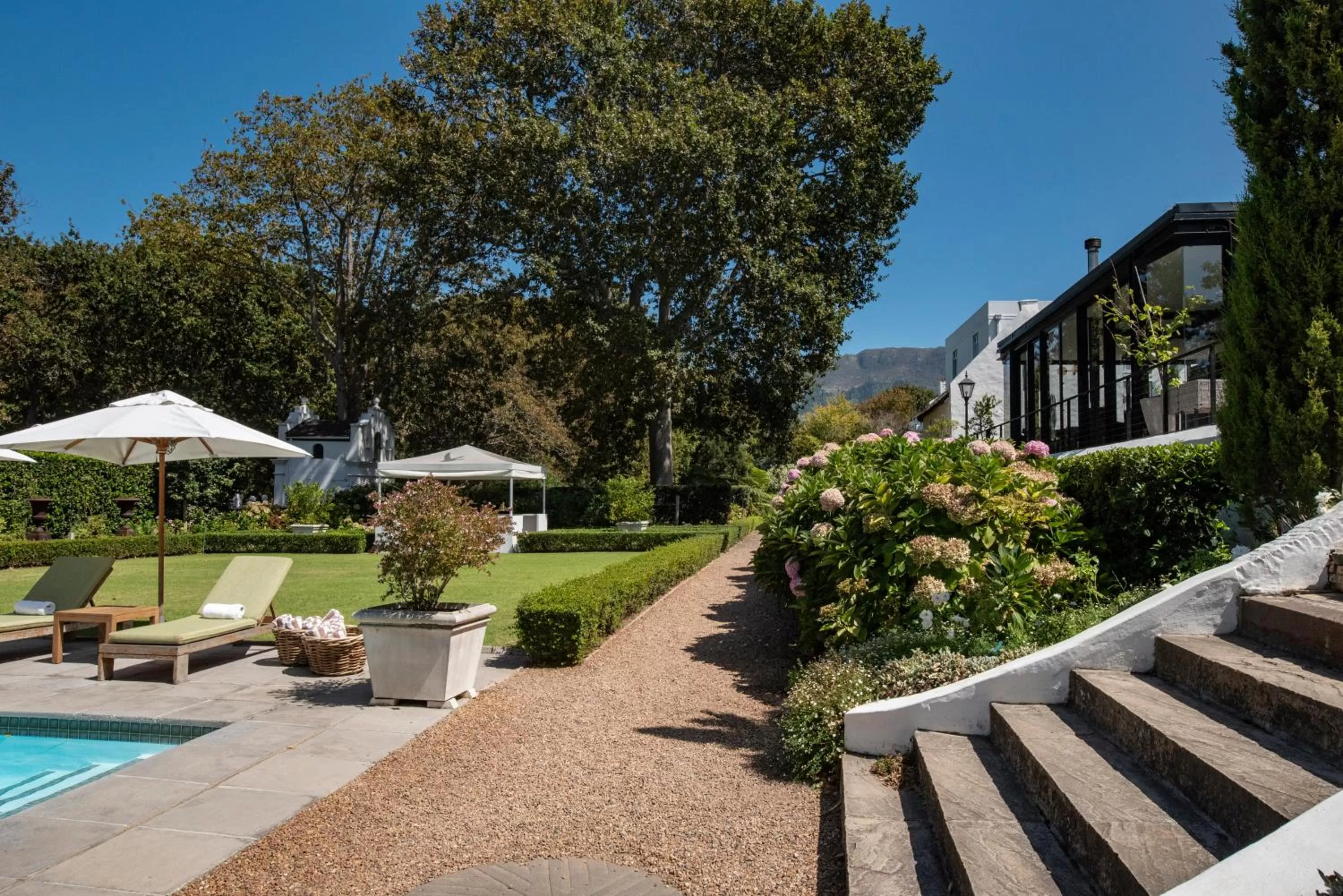 Garden in The Alphen Boutique Hotel & Spa