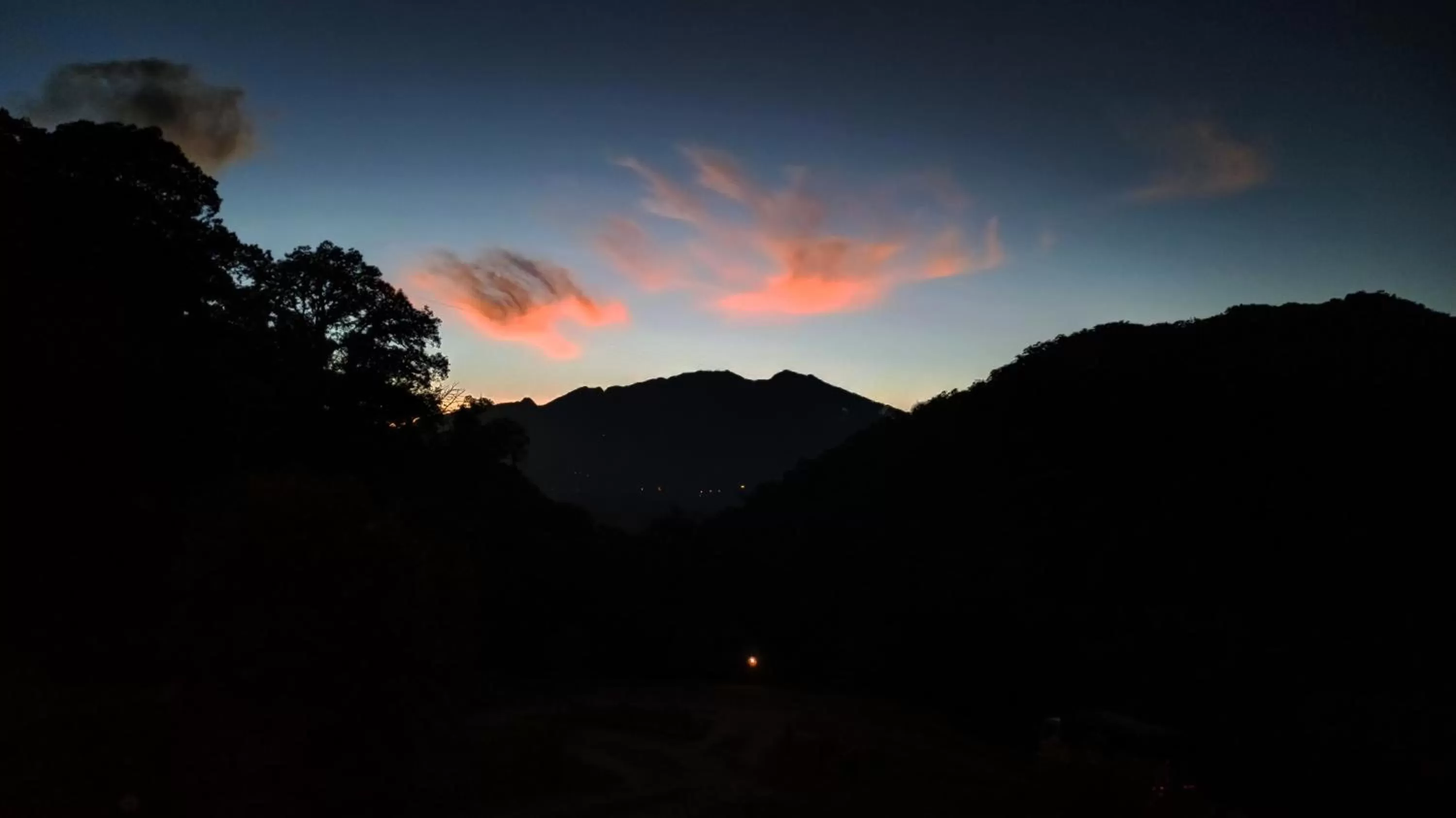 Sunrise in TREE TREK BOQUETE Adventure Park