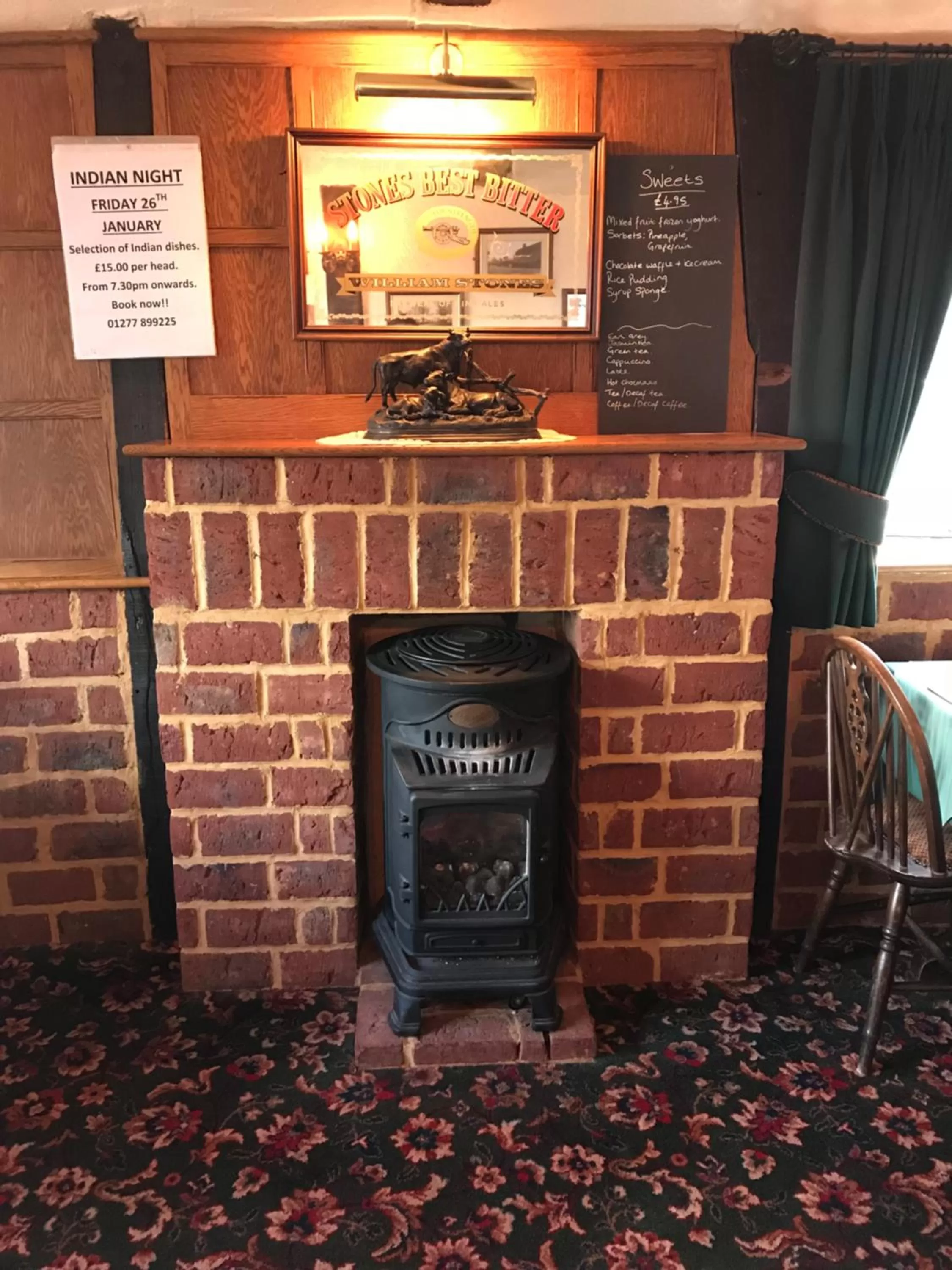 Restaurant/places to eat in The Black Bull Inn