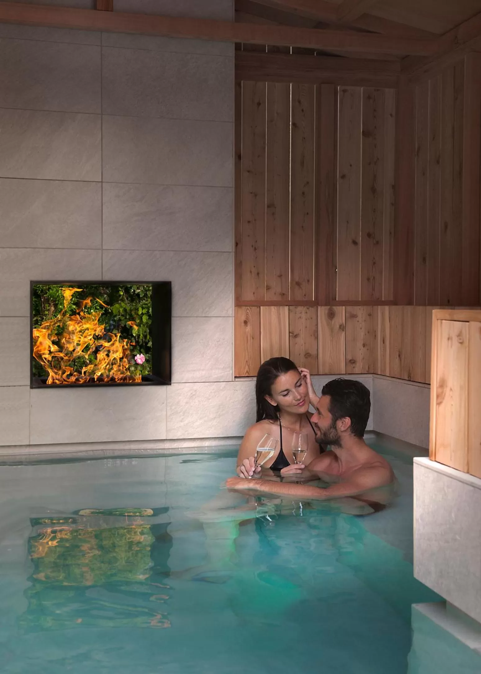 Swimming pool in Hotel Mioni Pezzato