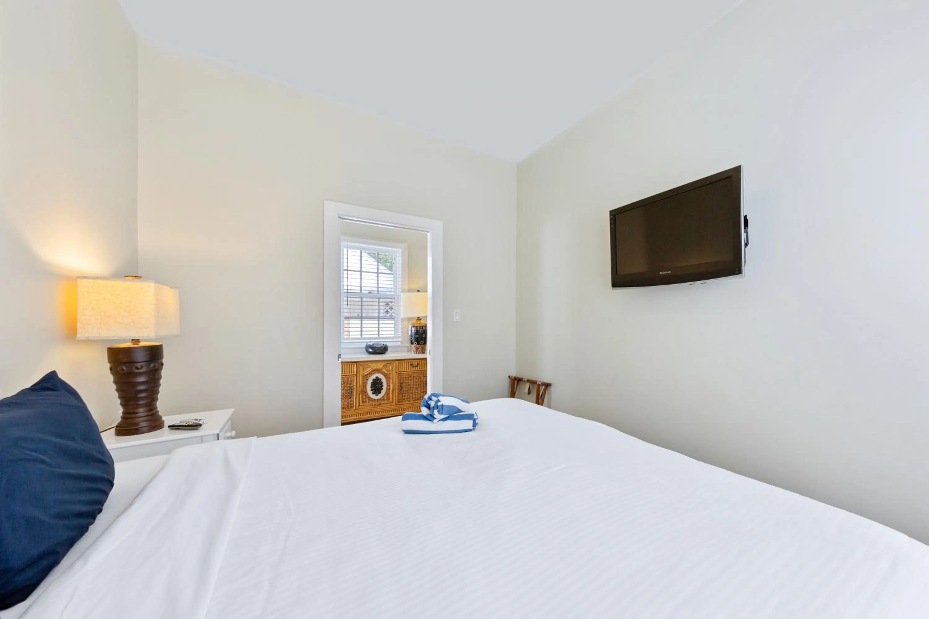 Bed in Wicker Guesthouse