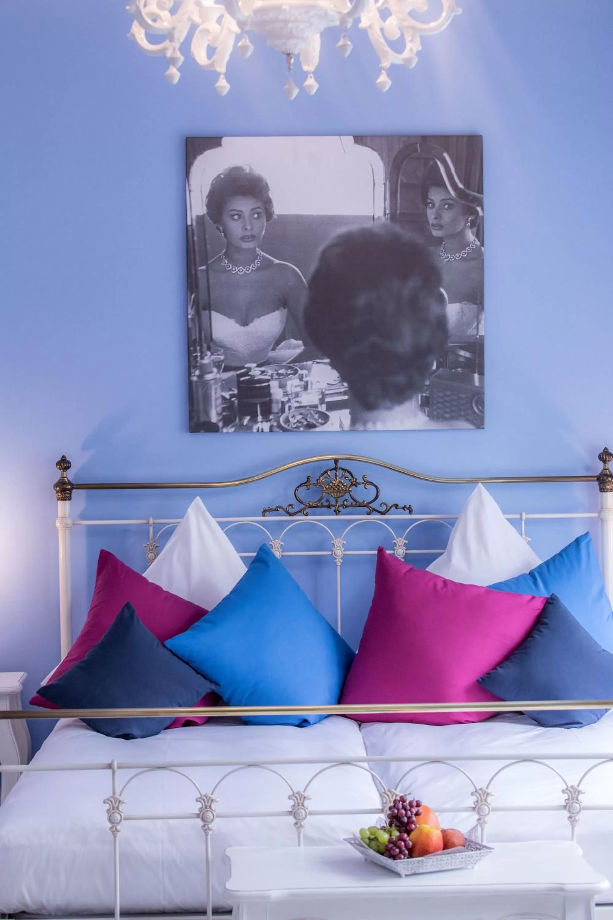 Decorative detail in Grande Albergo Giancarlo